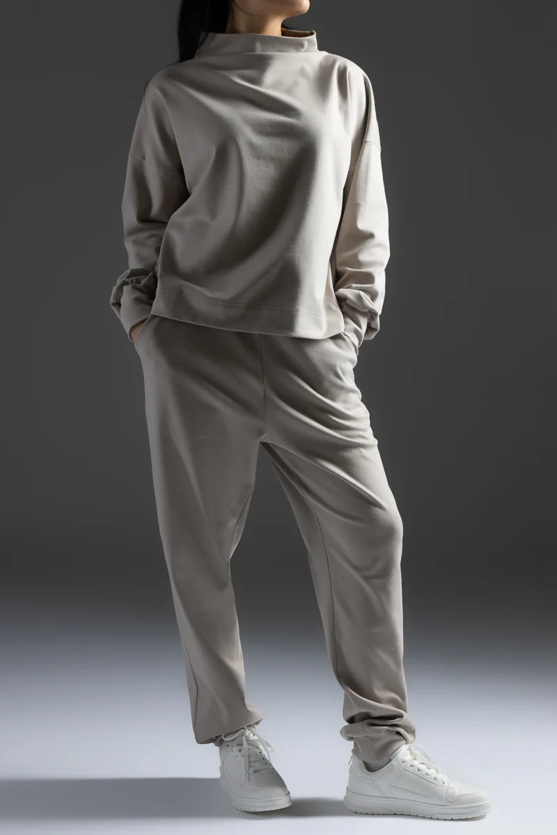Lounge by Luin Chill Pants, Pale Sand - Image 4