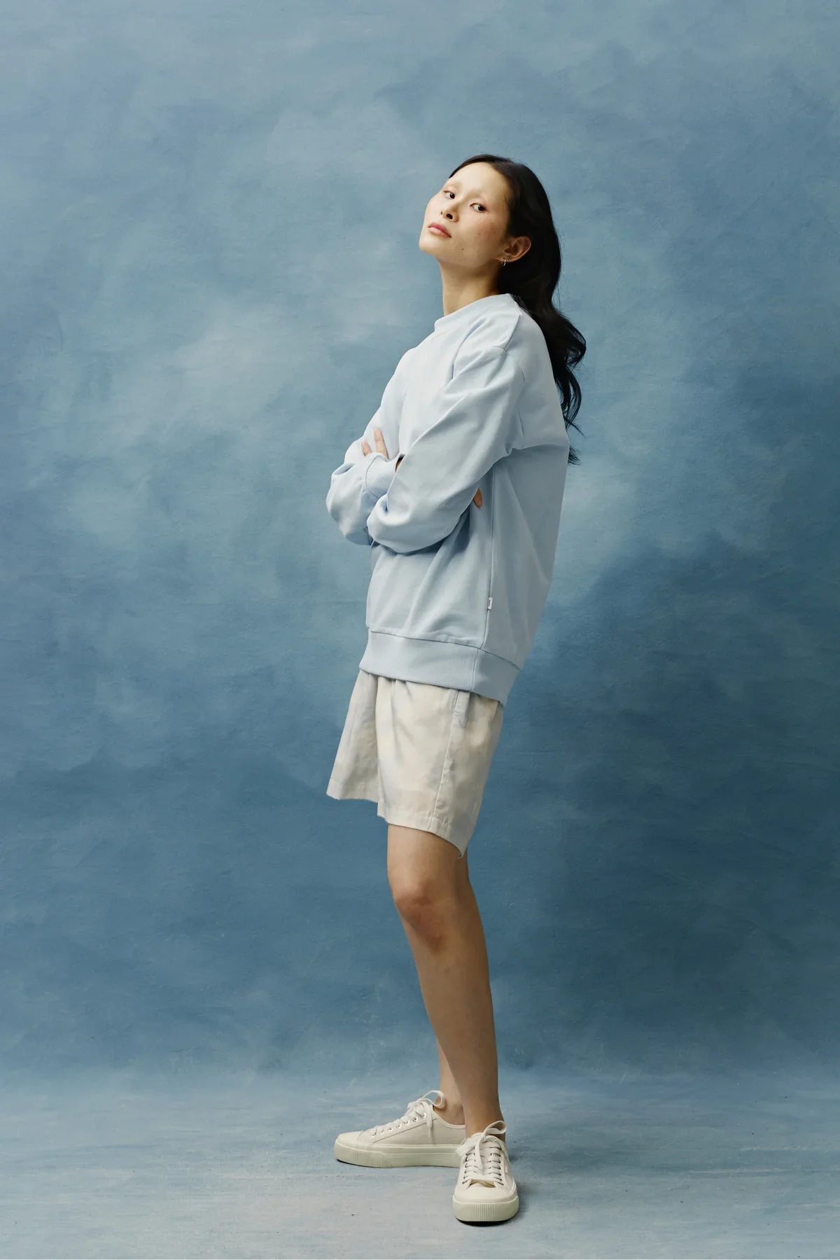 Makia Sweatshirt, Sky Blue - Image 4