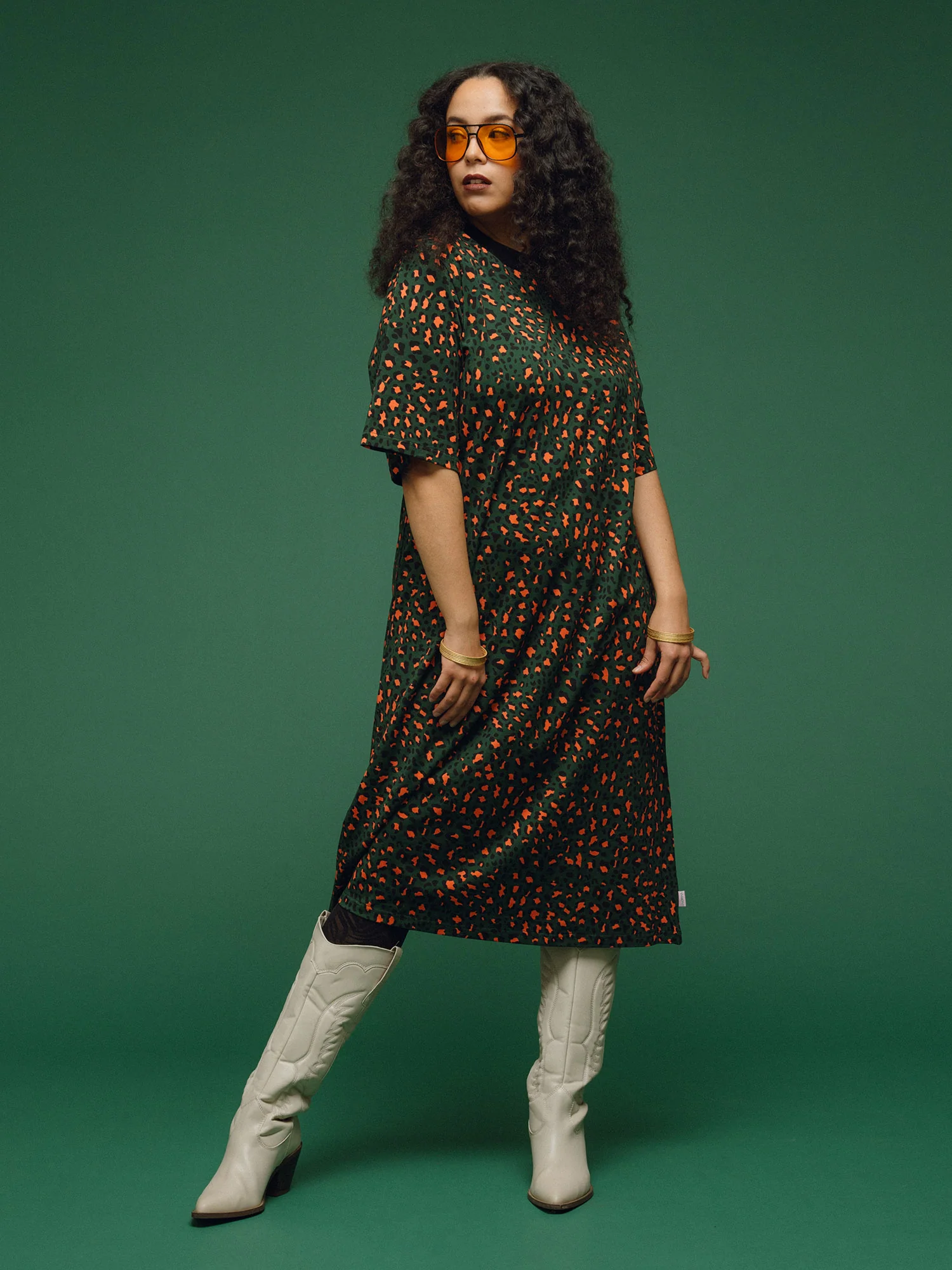 Marisola Dress, Leo Green