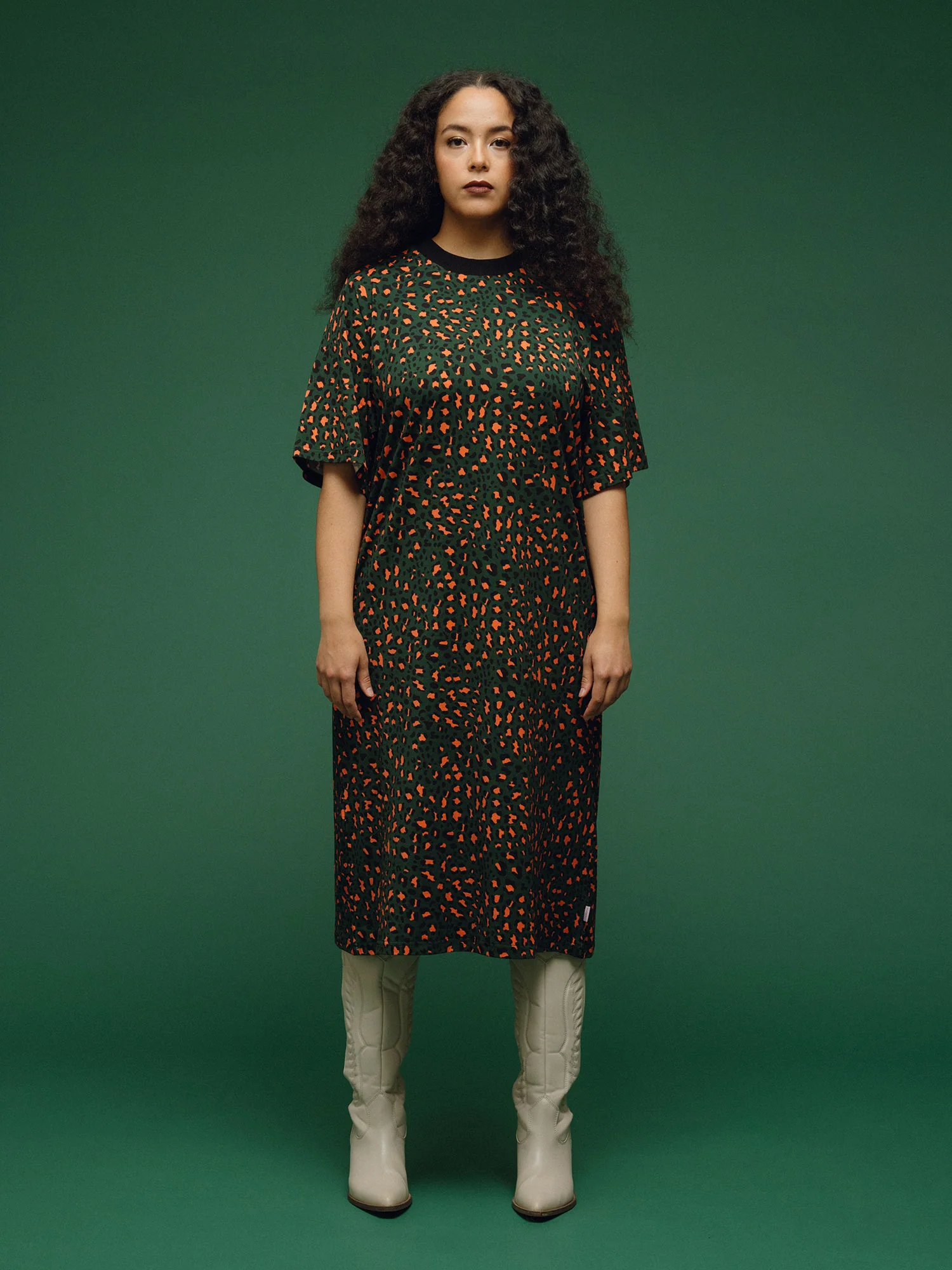 Marisola Dress, Leo Green - Image 2