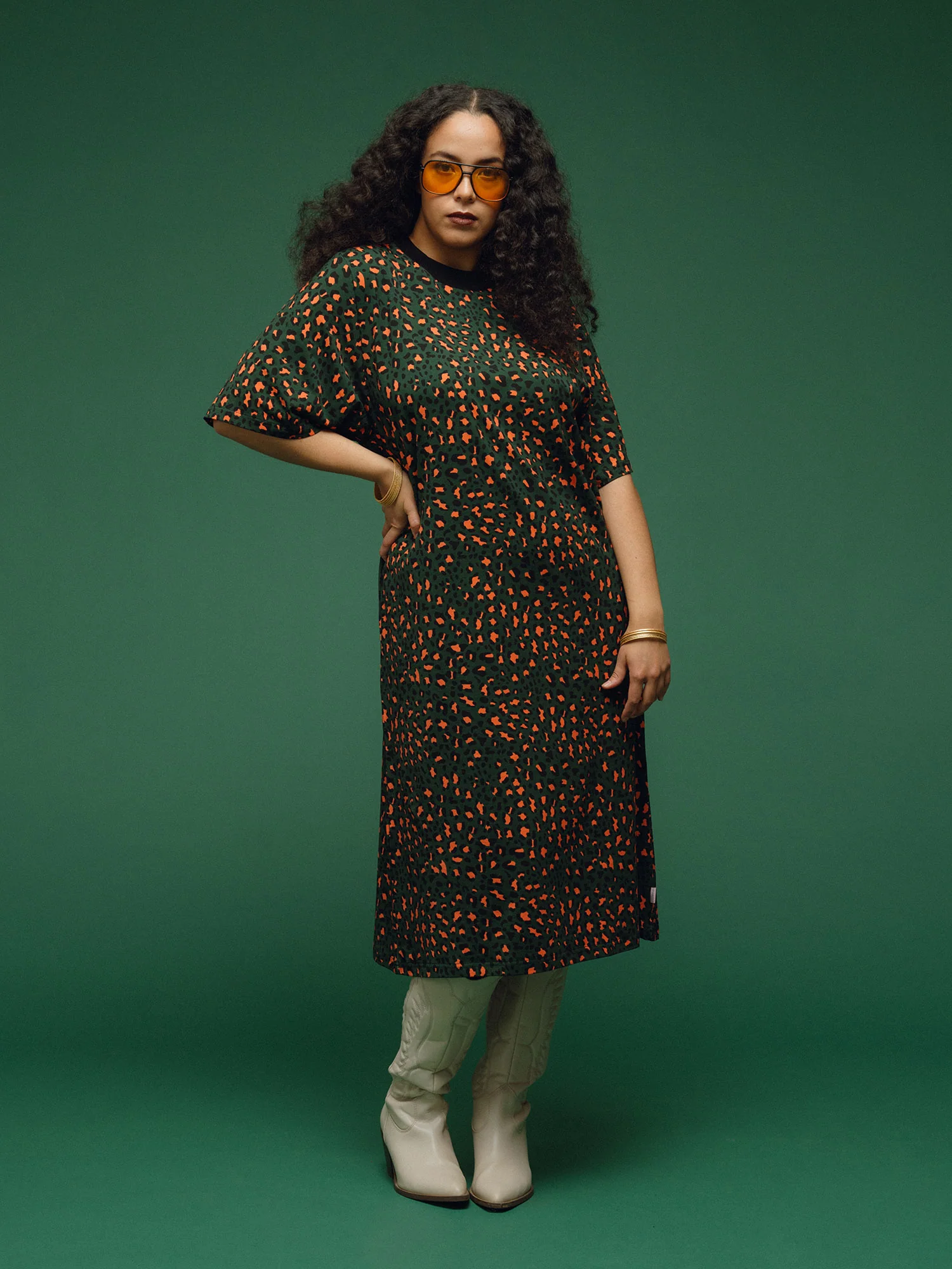 Marisola Dress, Leo Green - Image 3