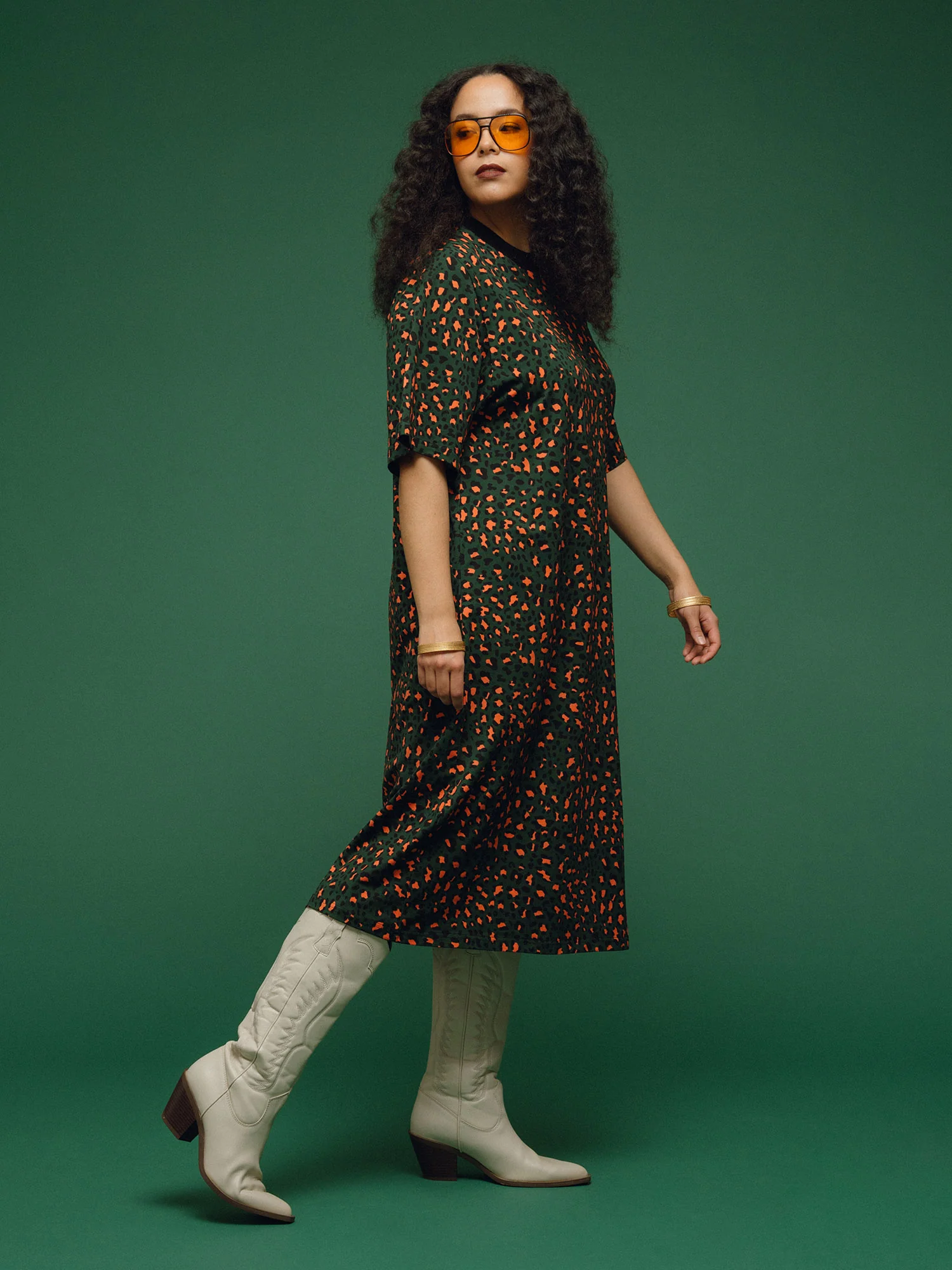 Marisola Dress, Leo Green - Image 4