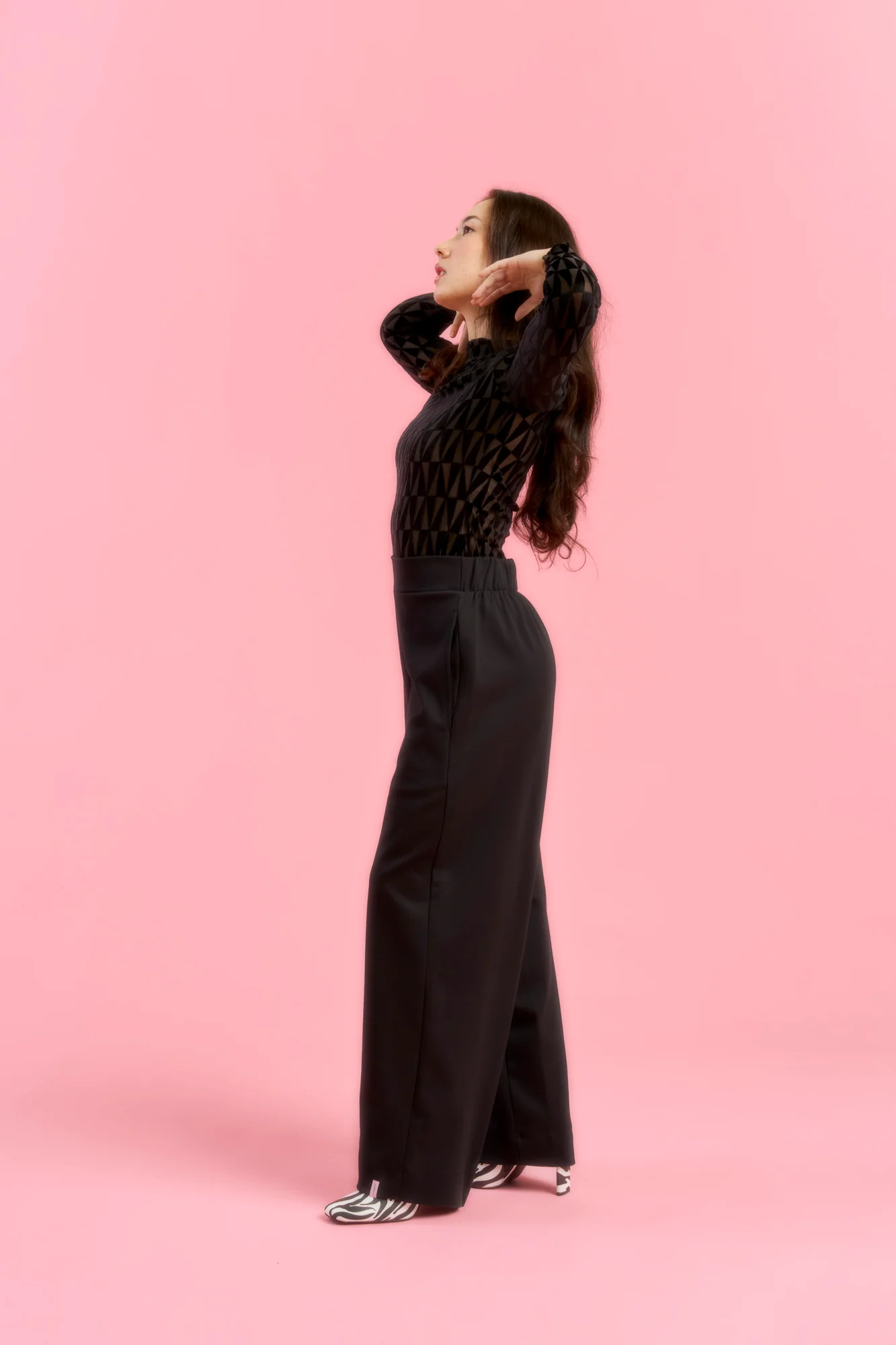 Mimosa Pants, Black - Image 5