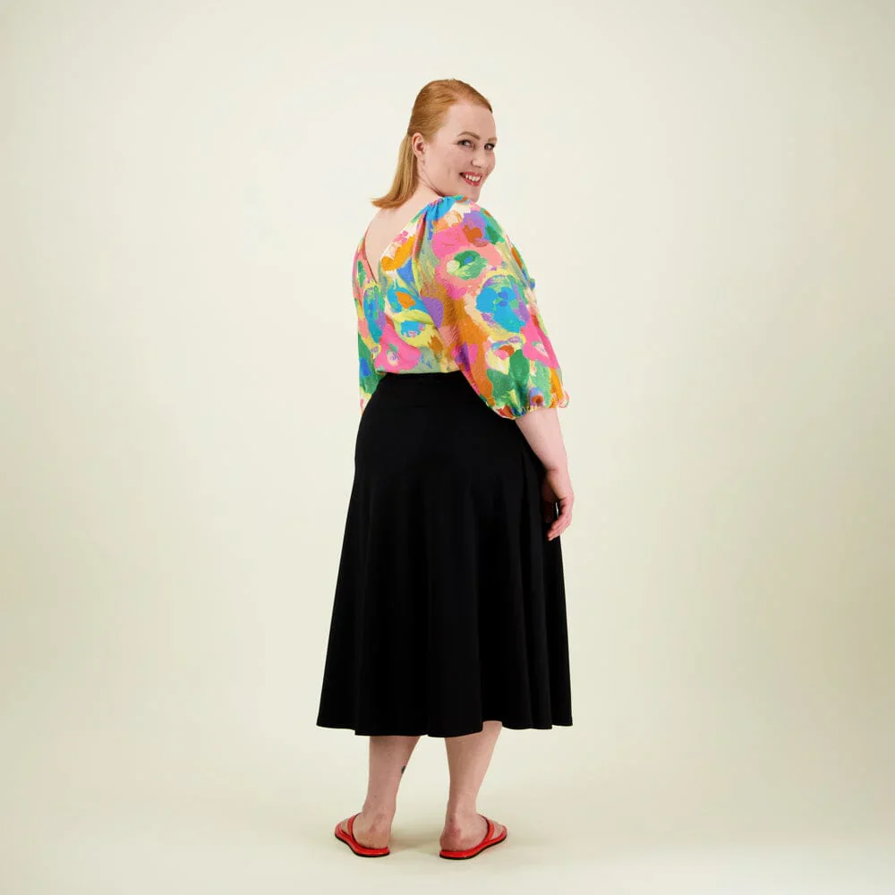 Miracles Volume Sleeve Blouse, Spring - Image 4