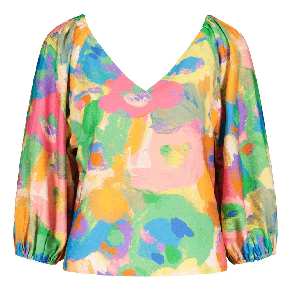 Miracles Volume Sleeve Blouse, Spring - Image 7