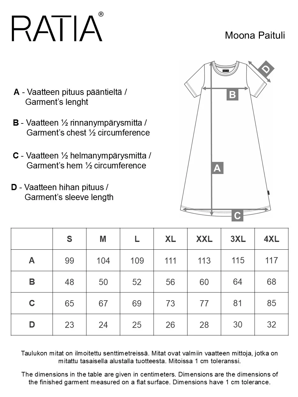 Moona Paituli Nurinkurin, Pinkki/Vihreä - Image 3