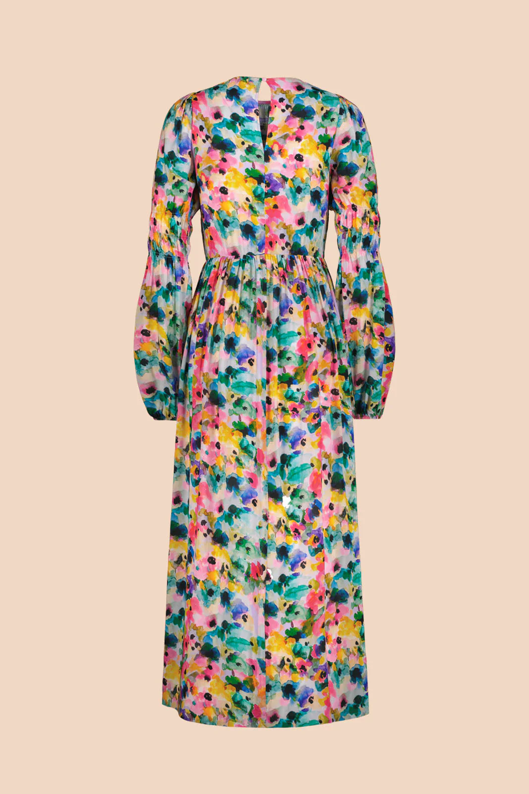 Muse Dress, Aquarelle Bloom - Image 9