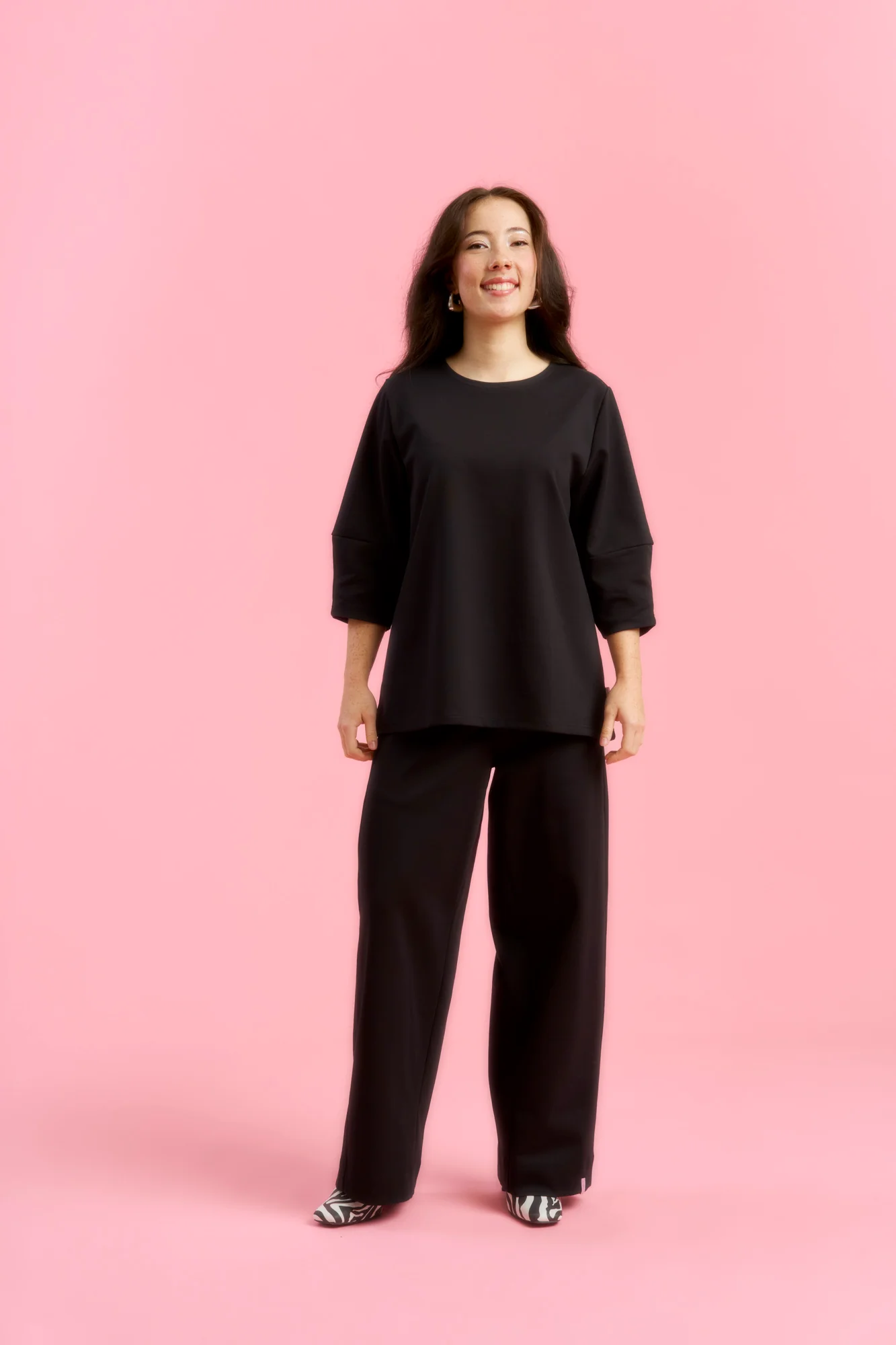 Nella Shirt, Black - Image 2