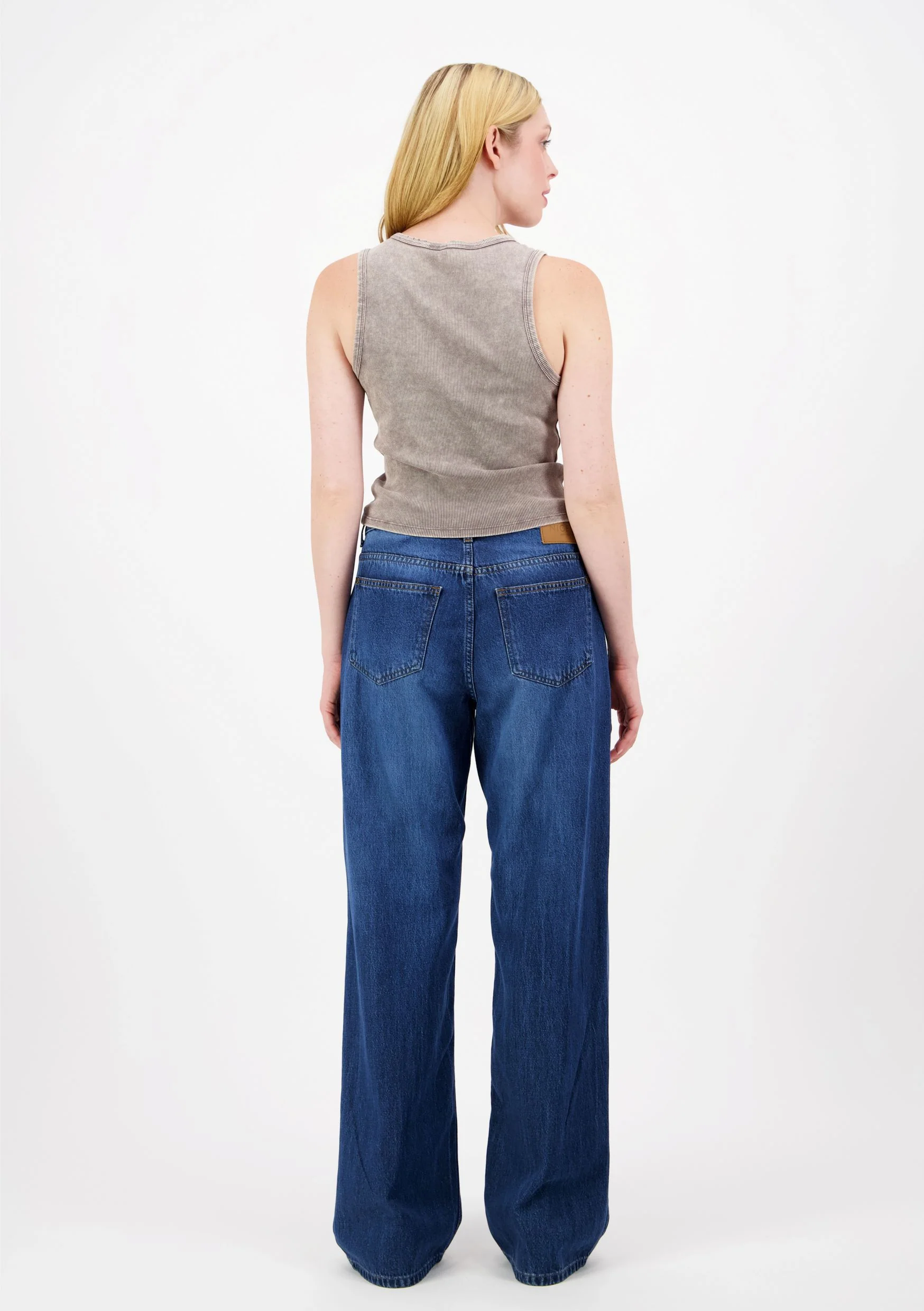 Nicolet Farkut, Relaxed Fit Flare, Sininen - Image 7