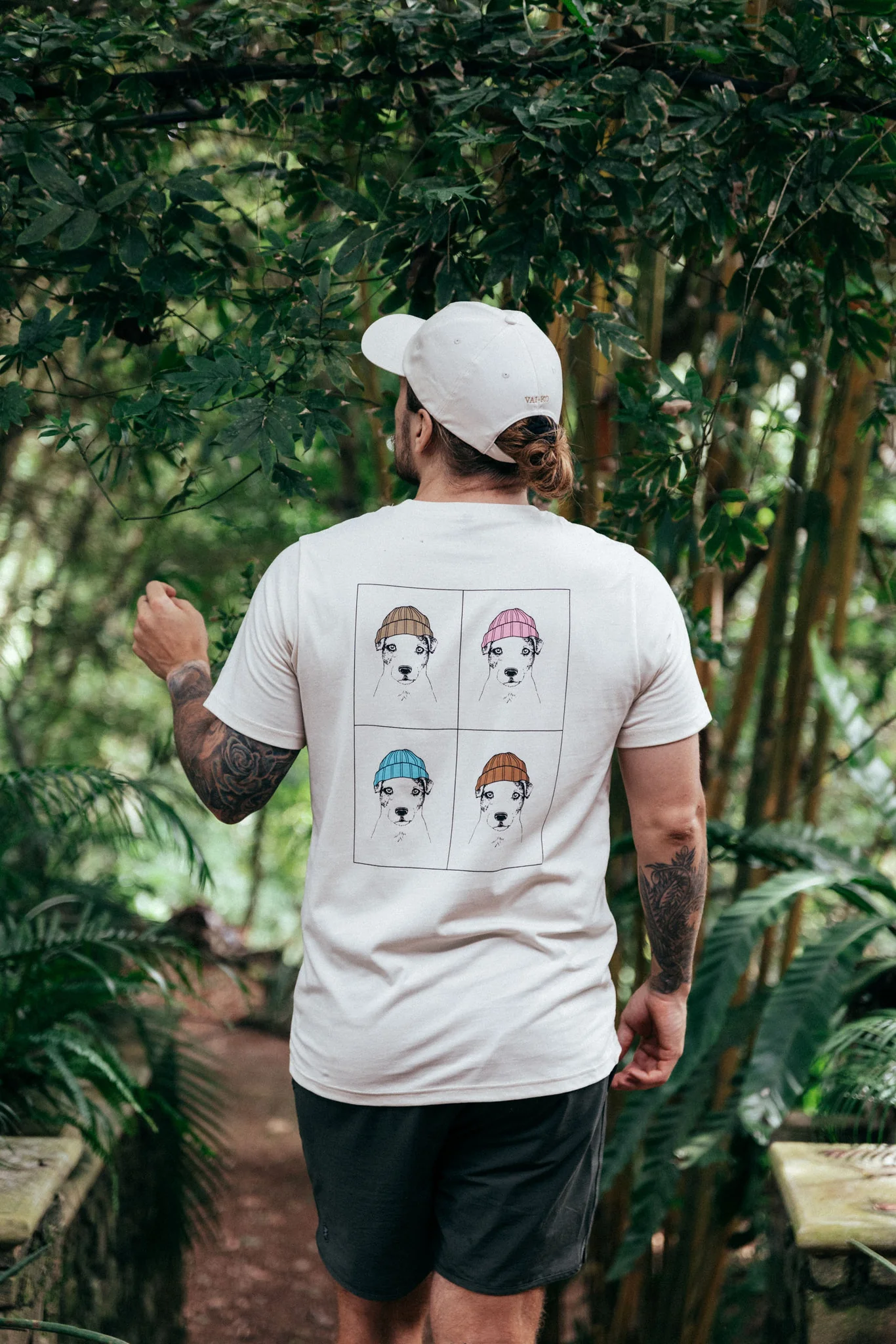 Pop Dog T-Shirt, Birch White - Image 3