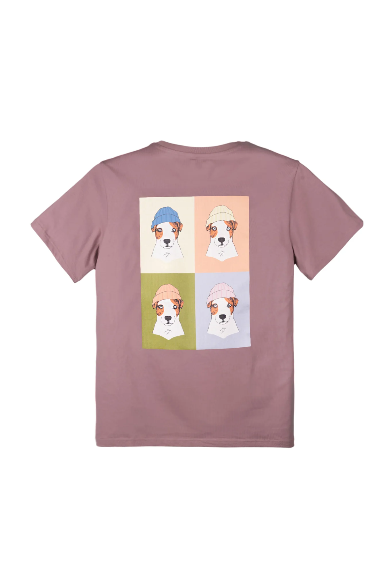 Pop Dog T-Shirt, Mauve - Image 6