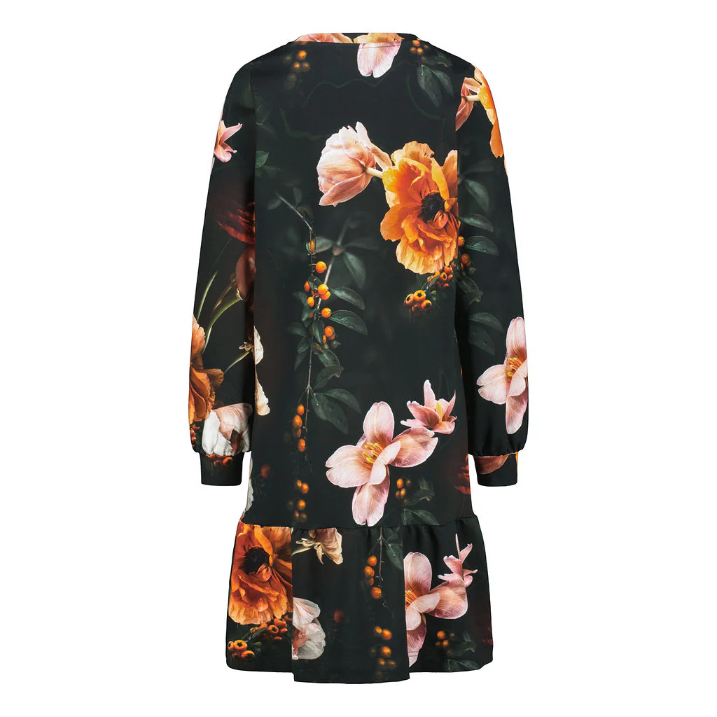 Poppy Dress, Copper Flower - Image 9
