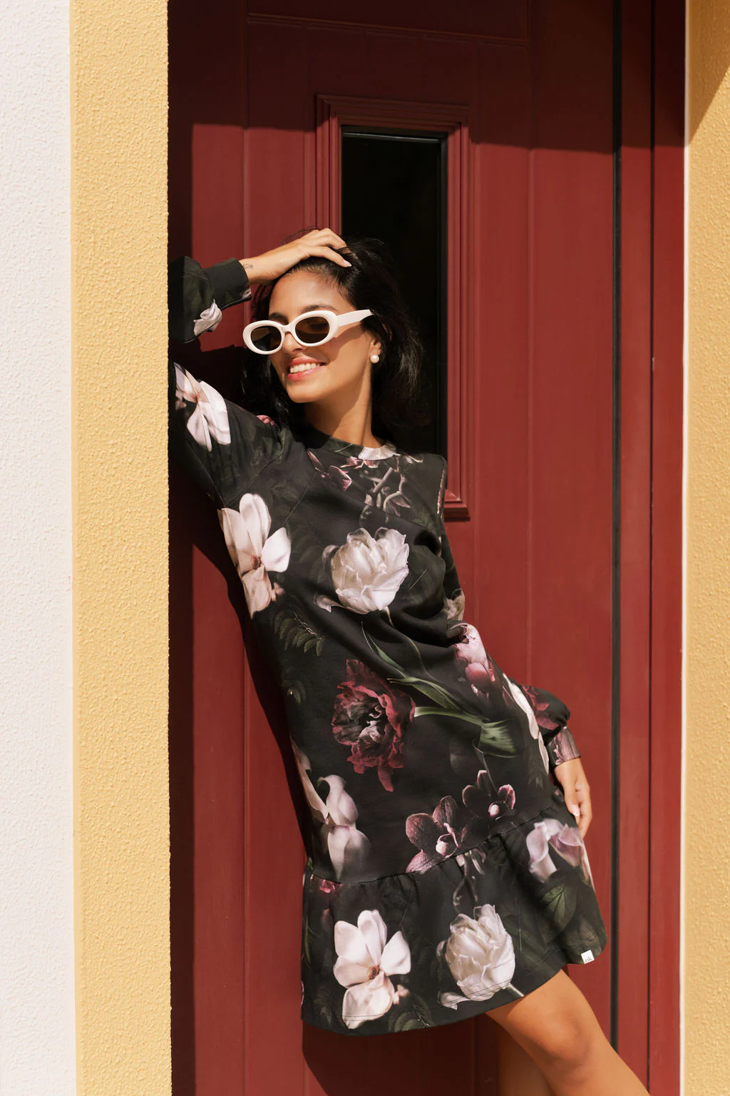 Poppy Dress, Noir - Image 4