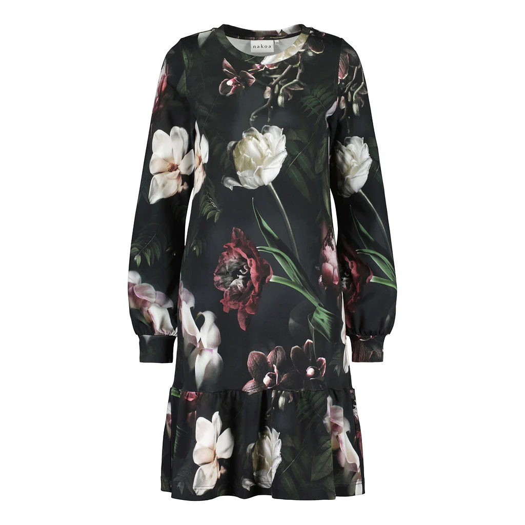 Poppy Dress, Noir - Image 7