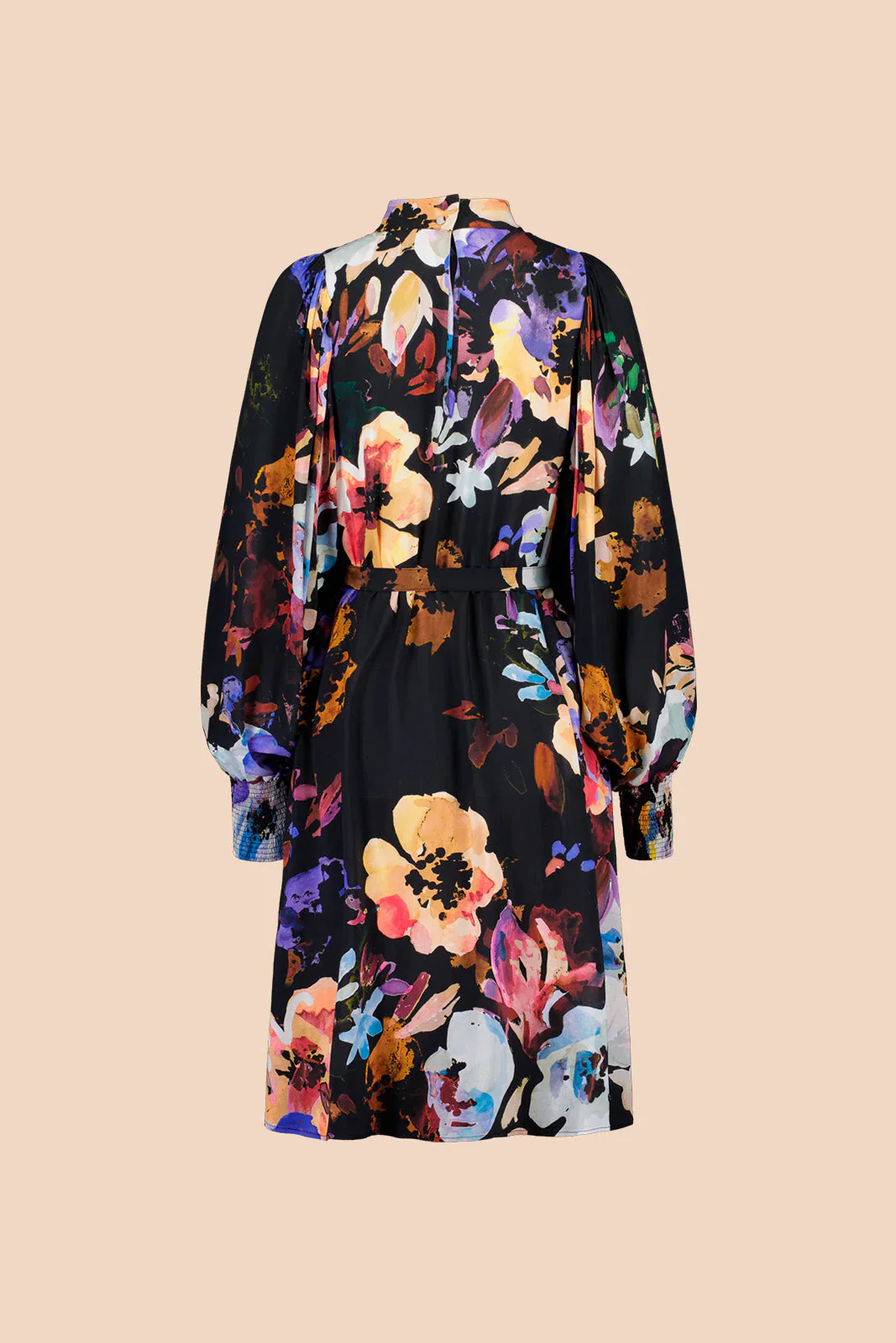 Puff Dress, Black Anemone - Image 8