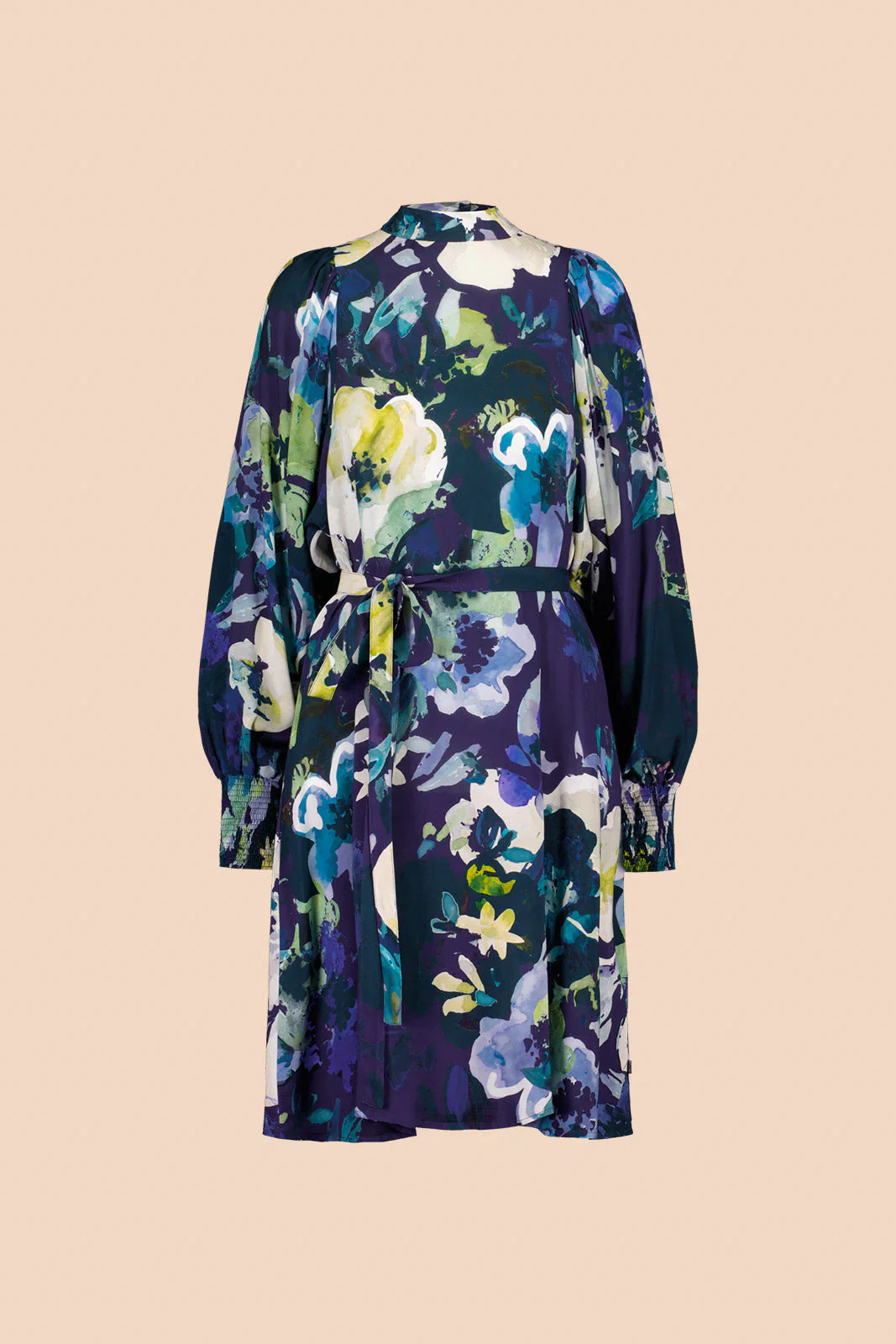 Puff Dress, Blue Anemone - Image 6