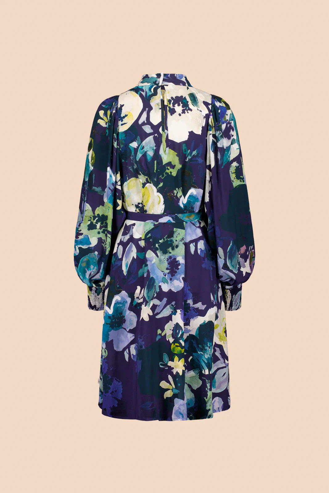 Puff Dress, Blue Anemone - Image 7