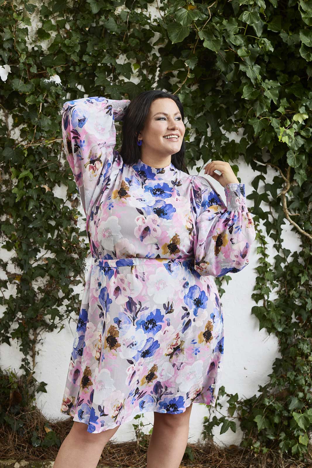 Puff Dress, Lilac Anemone - Image 6