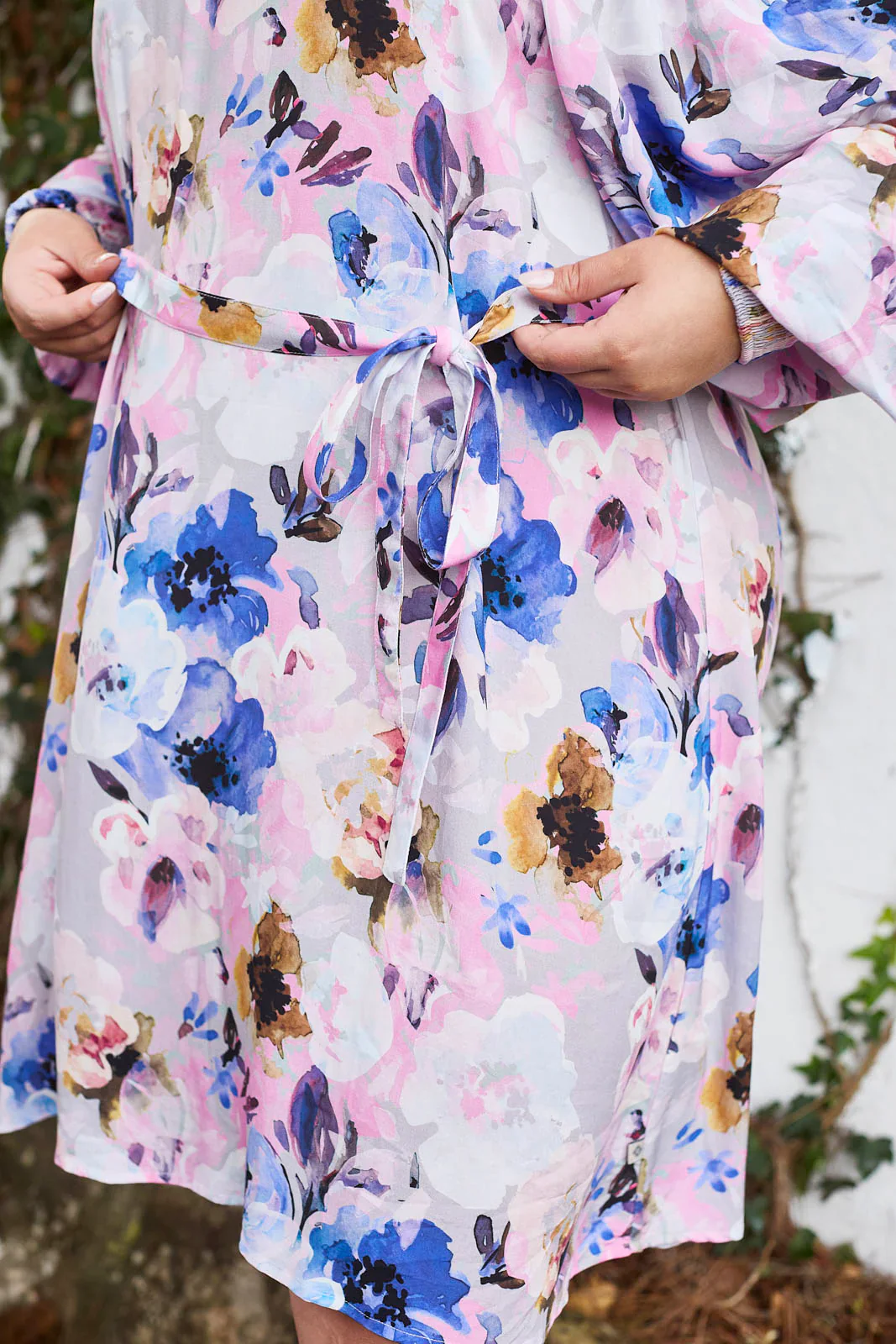 Puff Dress, Lilac Anemone - Image 7