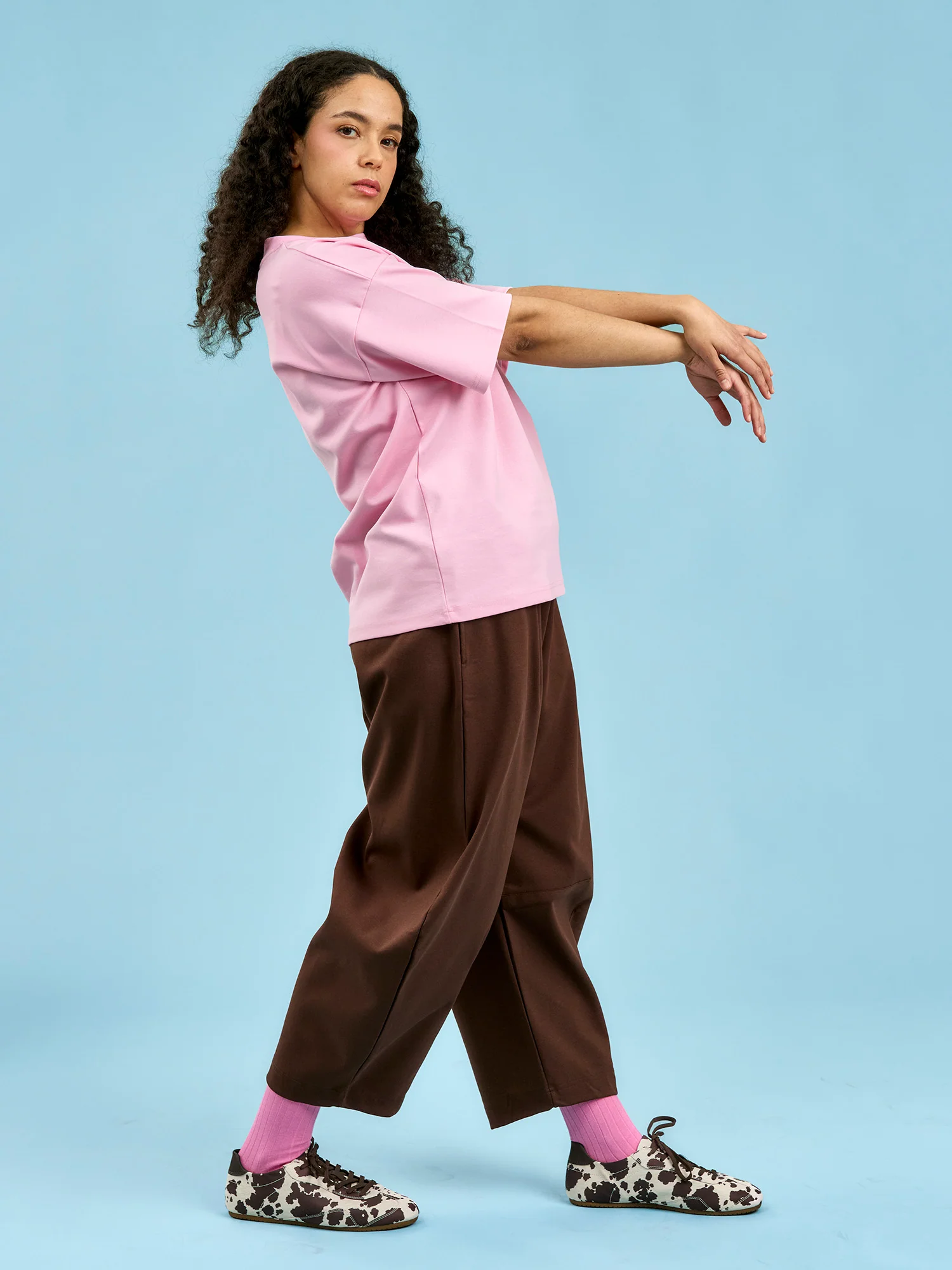 Queenie T-paita, Candy Pink - Image 3
