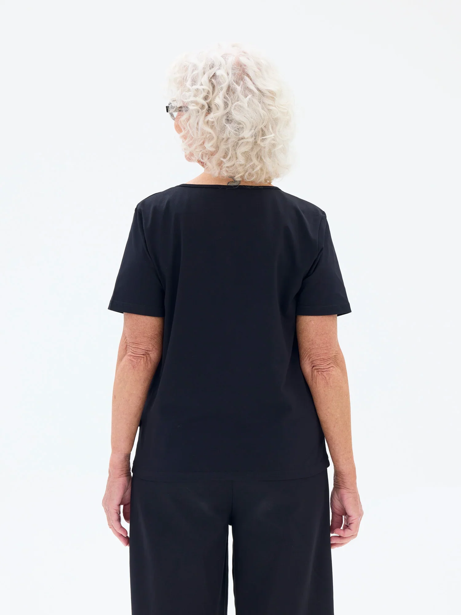 Fiia T-Paita, Musta - Image 3