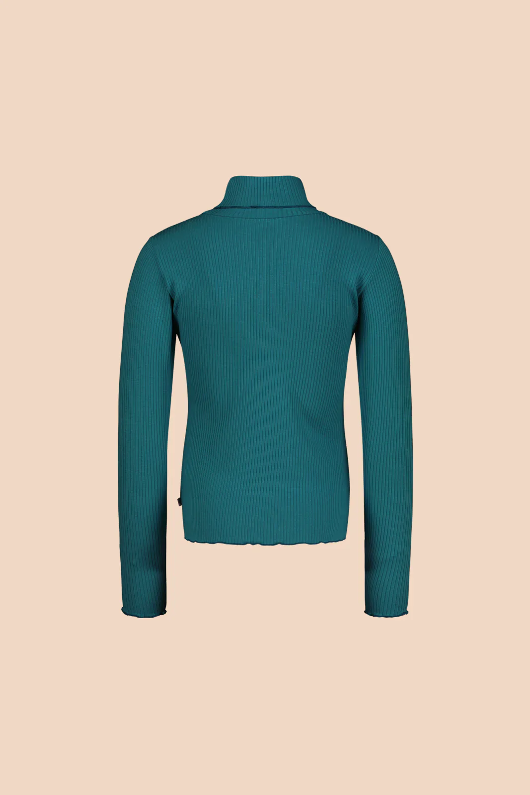 Rib Rollneck, Petrol - Image 2