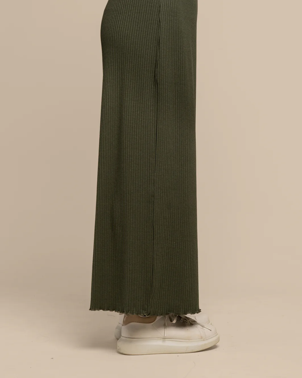 Ribbi Culottes, Khaki - Image 5