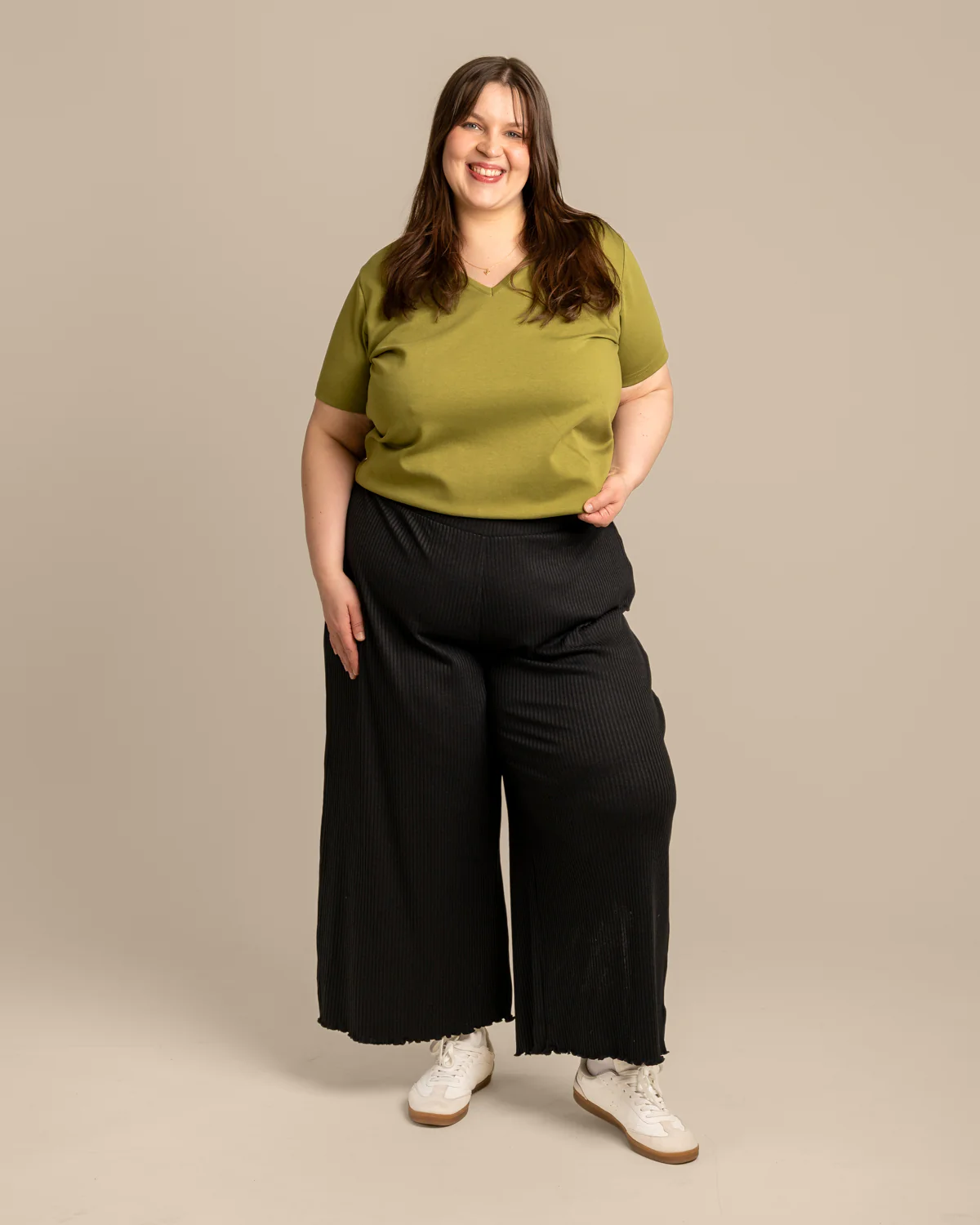 Ribbi Culottes, Musta - Image 9