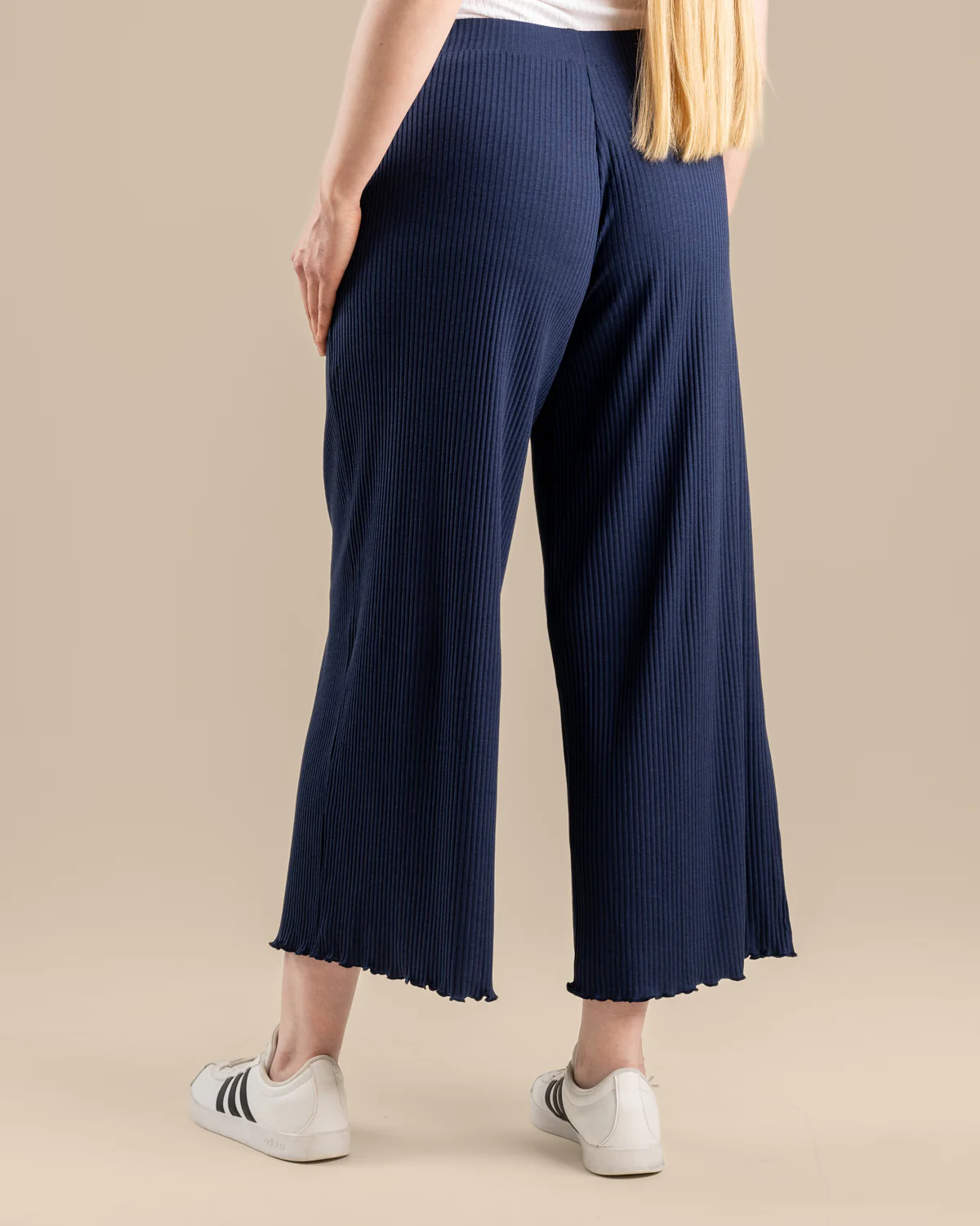 Ribbi Culottes Pitkä, Meri - Image 4