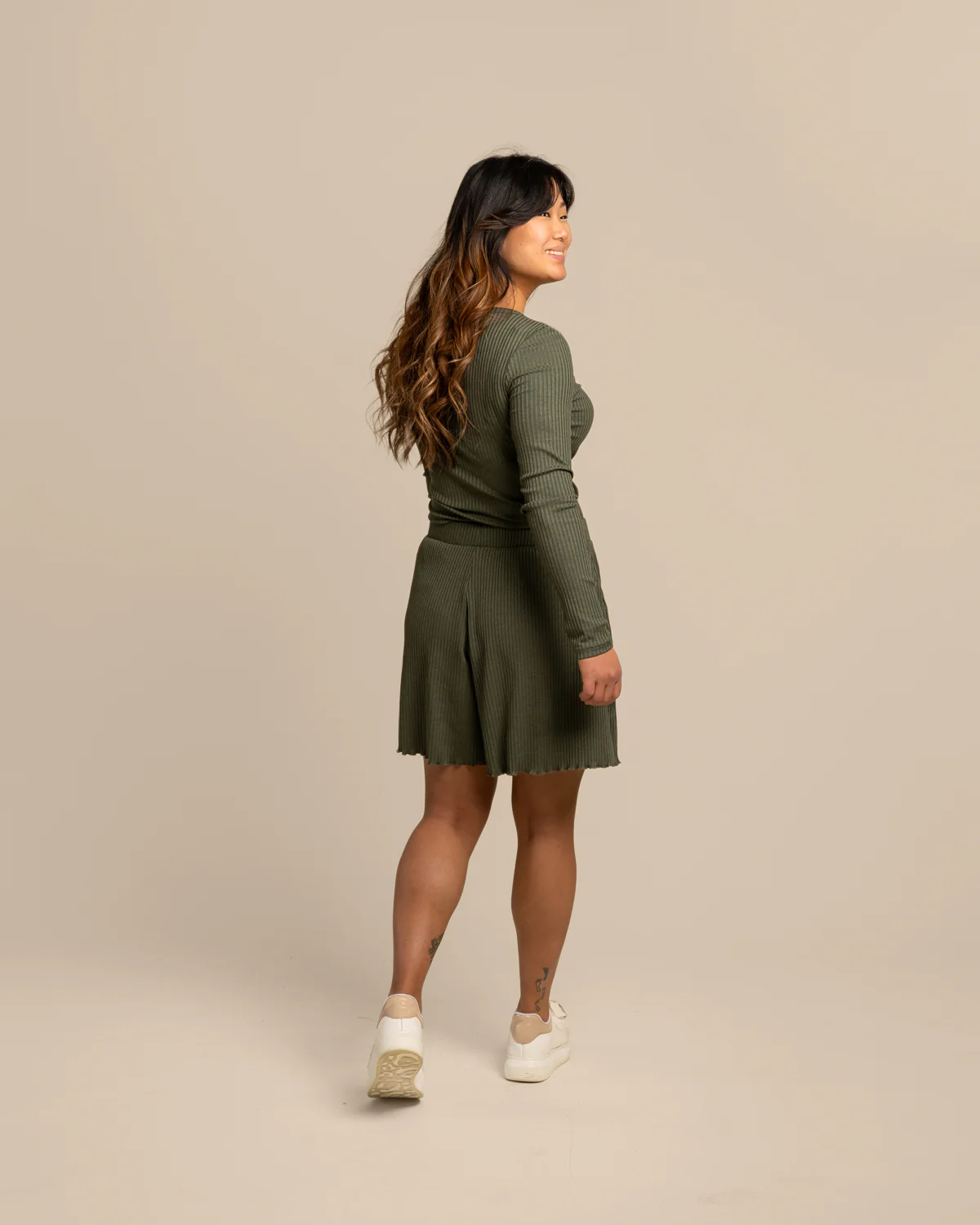 Ribbishortsit, Khaki - Image 4