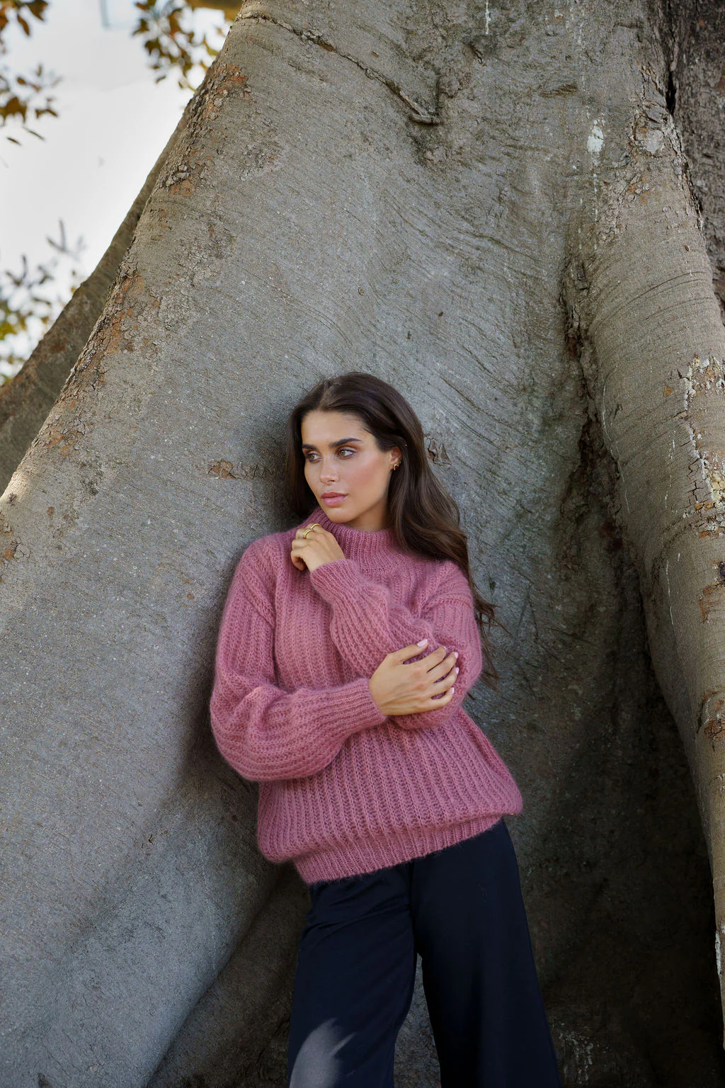 Robin Mohair Knit, Powder Pink - Image 4
