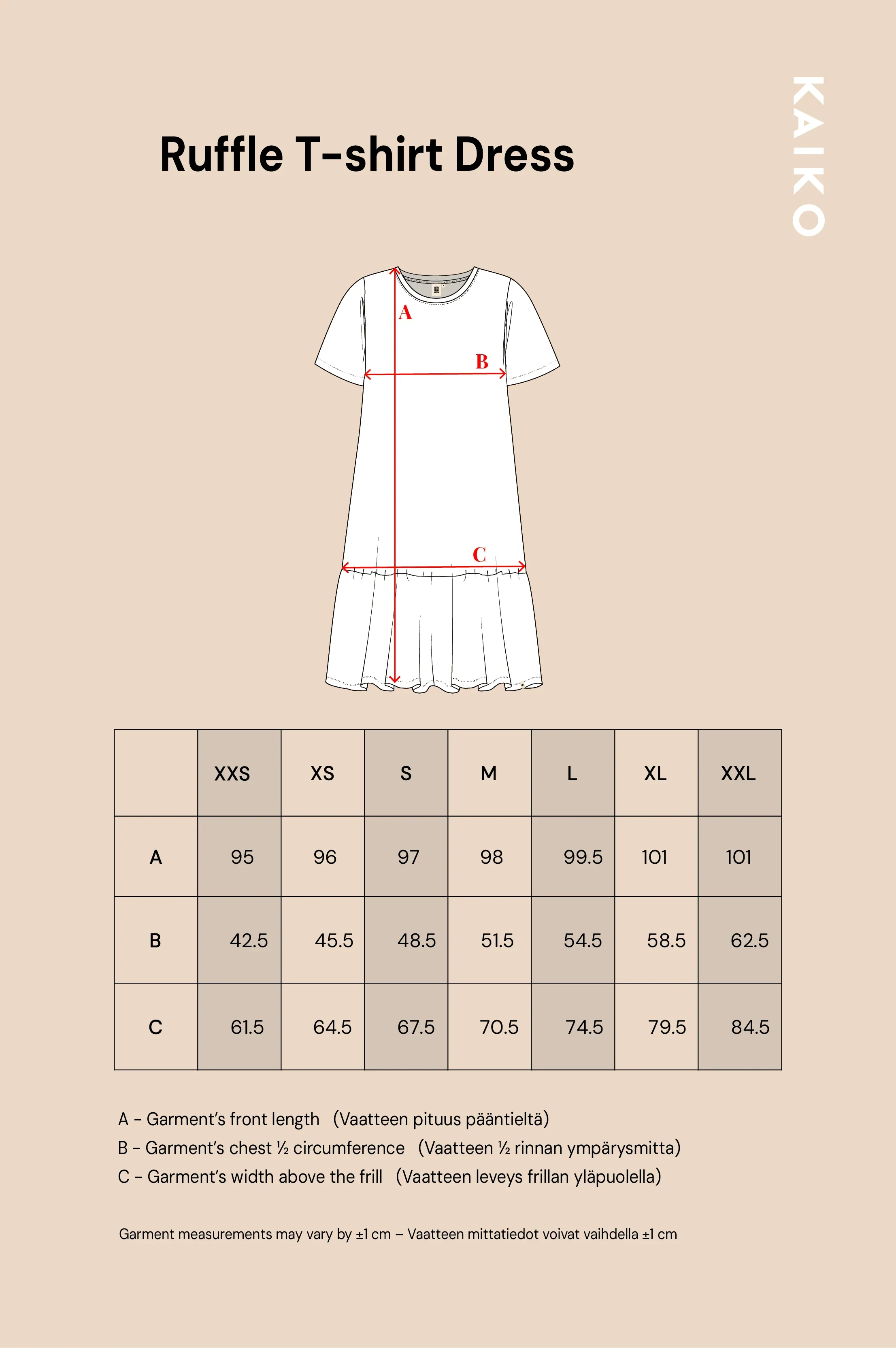 Ruffle T-Shirt Dress, Roses - Image 9