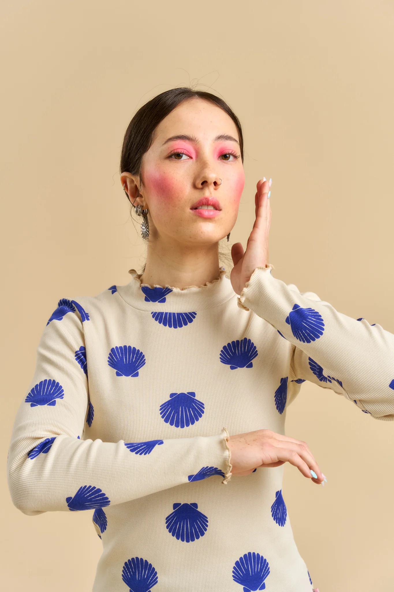 Ruut Shirt, Seashell - Image 2