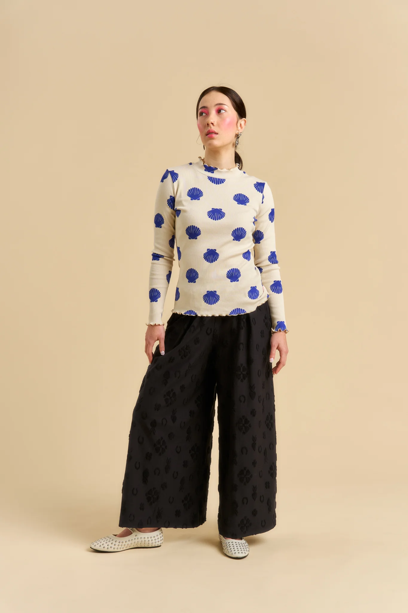 Ruut Shirt, Seashell - Image 3