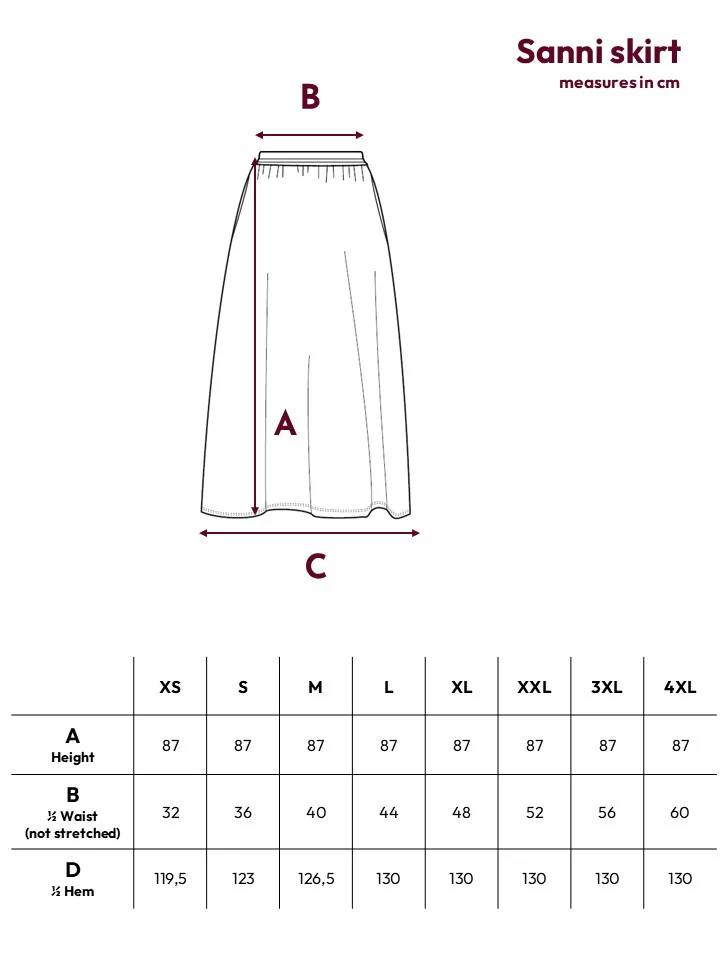 Sanni Skirt, Creme Dots - Image 10