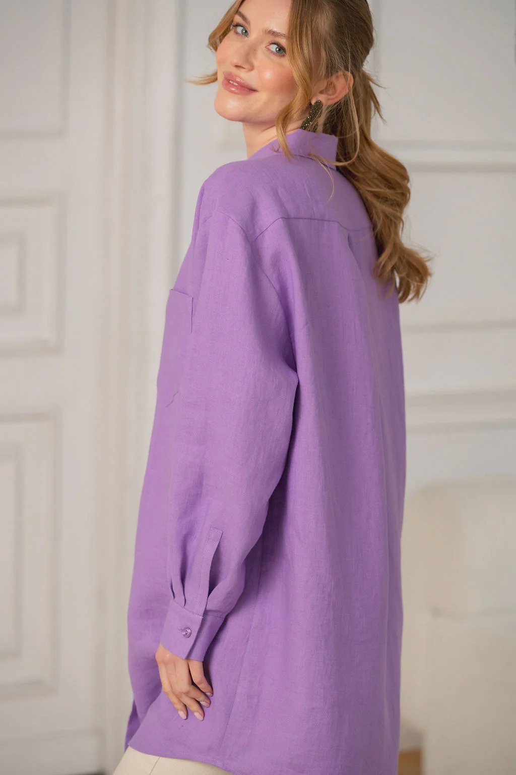 Savanna Shirt, Iris - Image 5