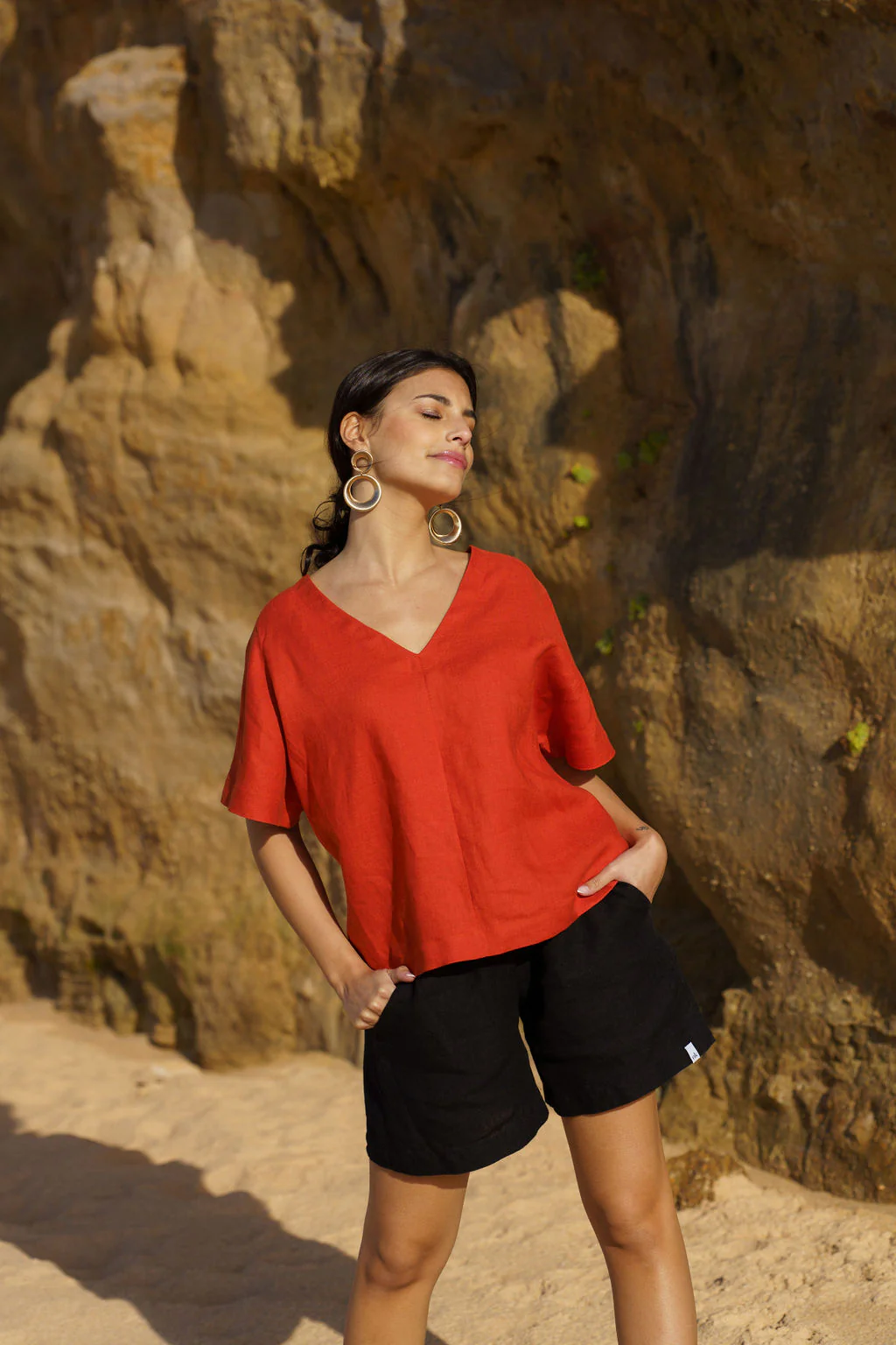 Savanna Shorts, Black - Image 4