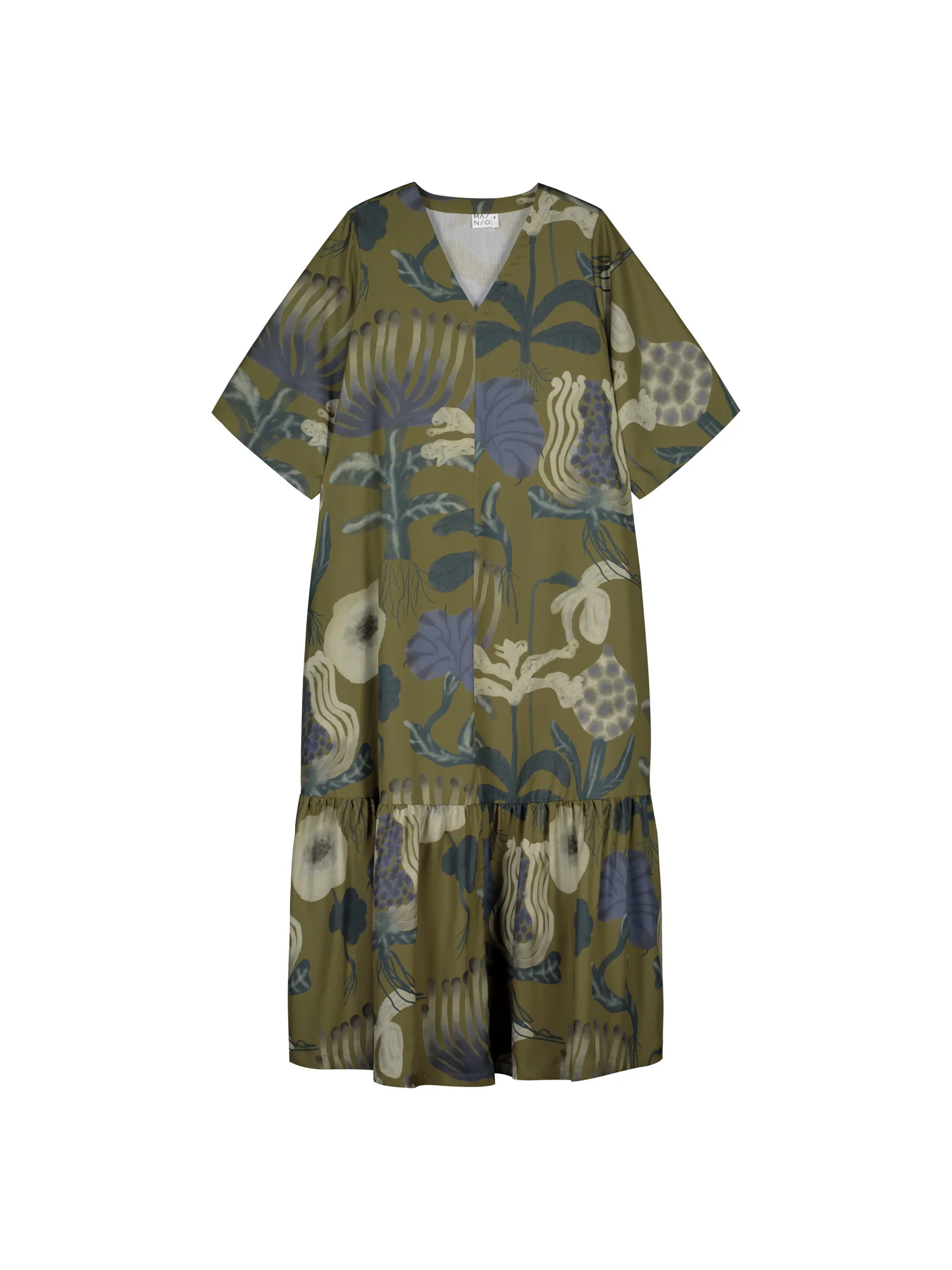 Sea Flowers Maxi Dress - Image 10