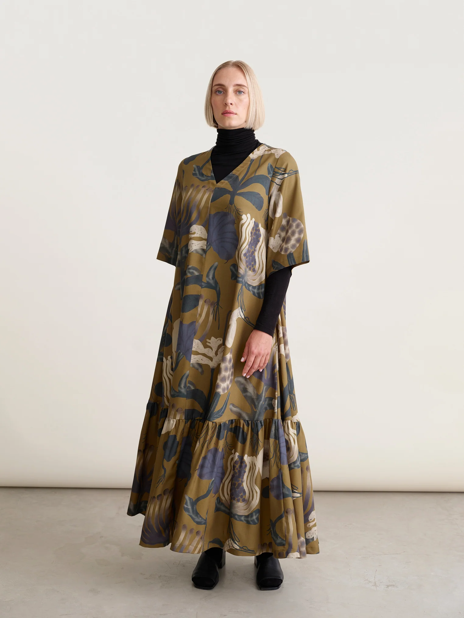 Sea Flowers Maxi Dress - Image 6