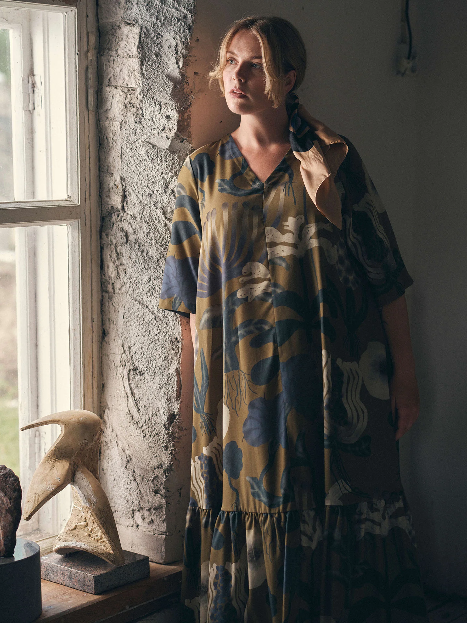 Sea Flowers Maxi Dress - Image 8