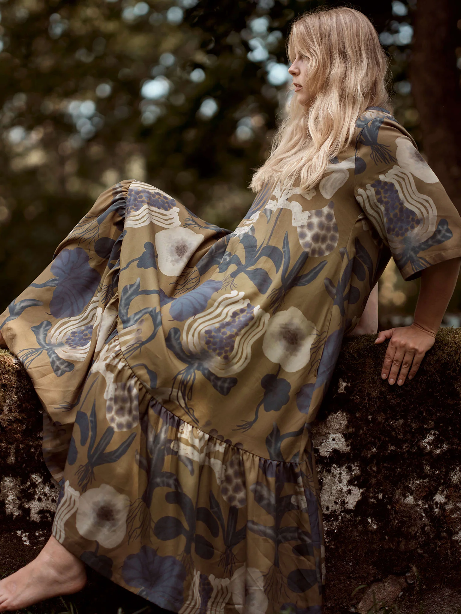 Sea Flowers Maxi Dress - Image 9