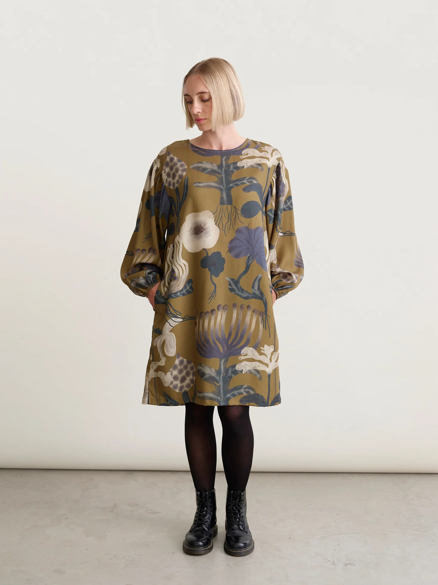 Sea Flowers Tunic Dress - Image 5