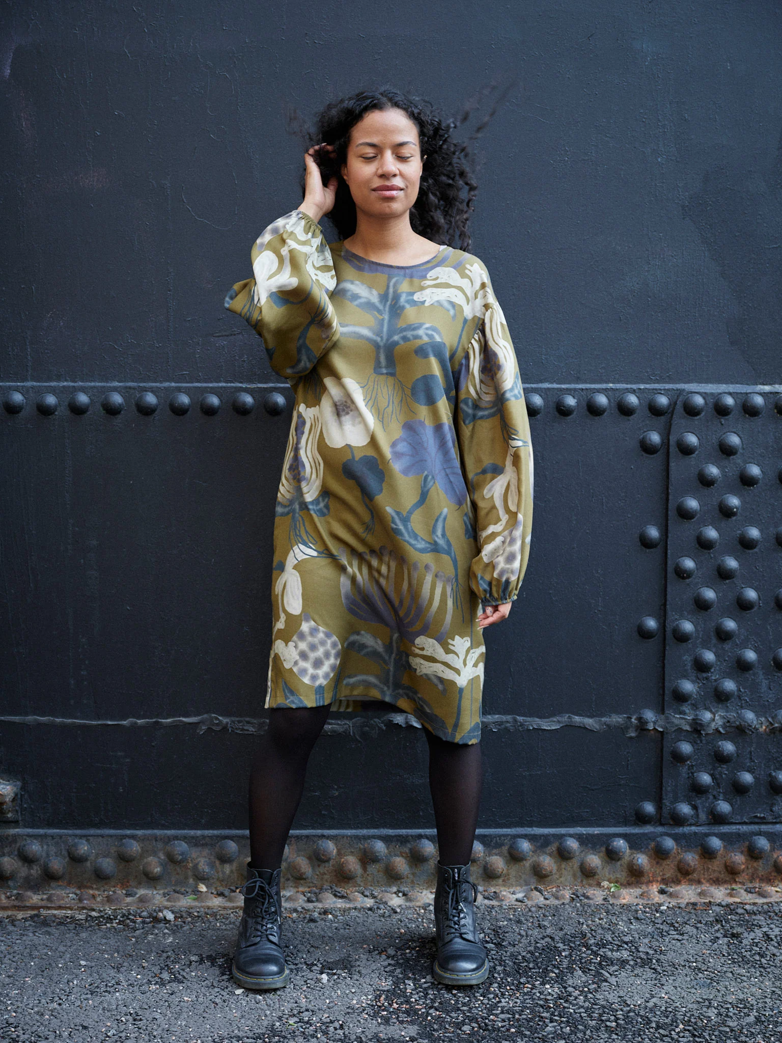 Sea Flowers Tunic Dress - Image 6