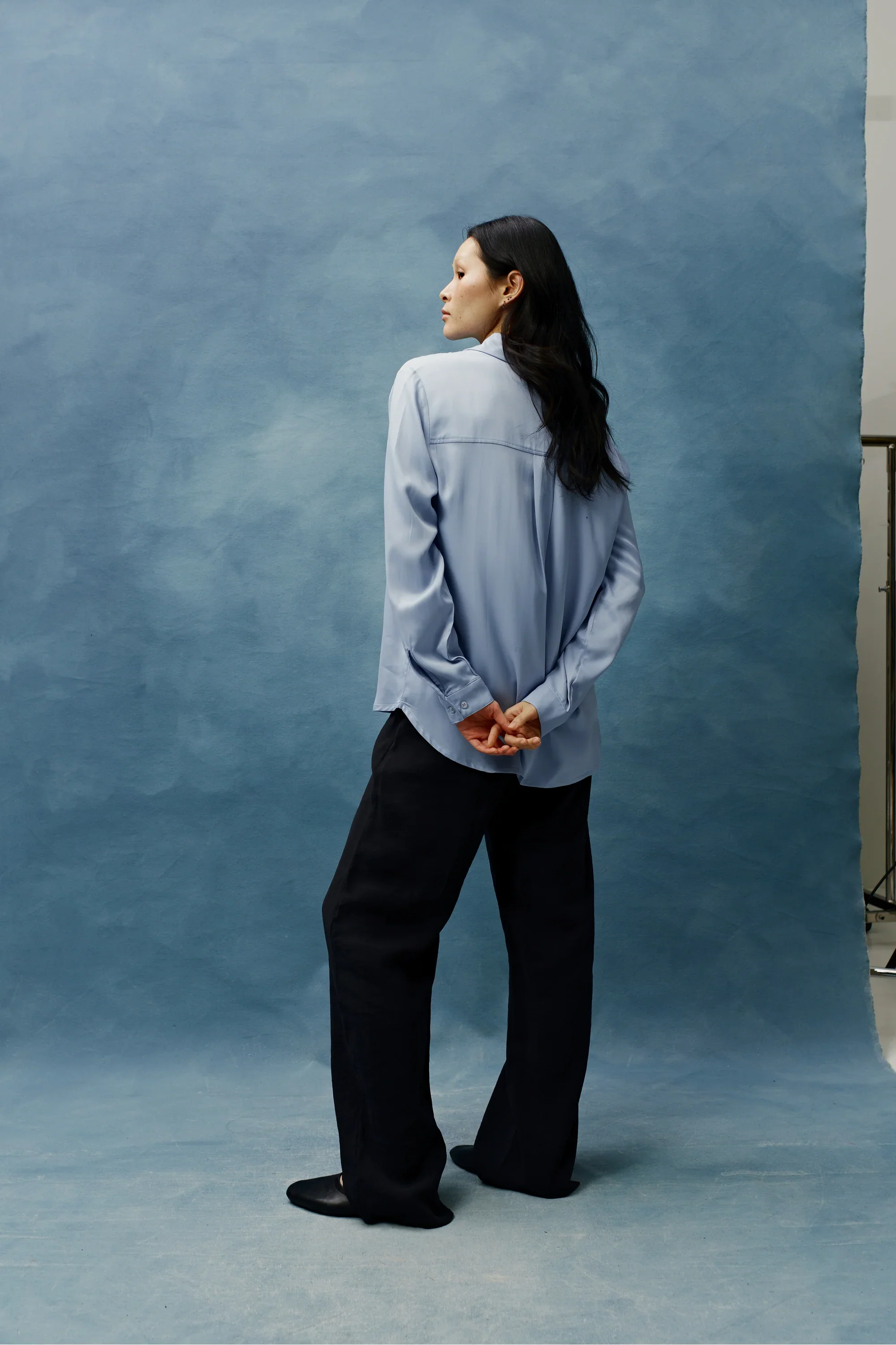 Selena Shirt, Sky Blue - Image 4
