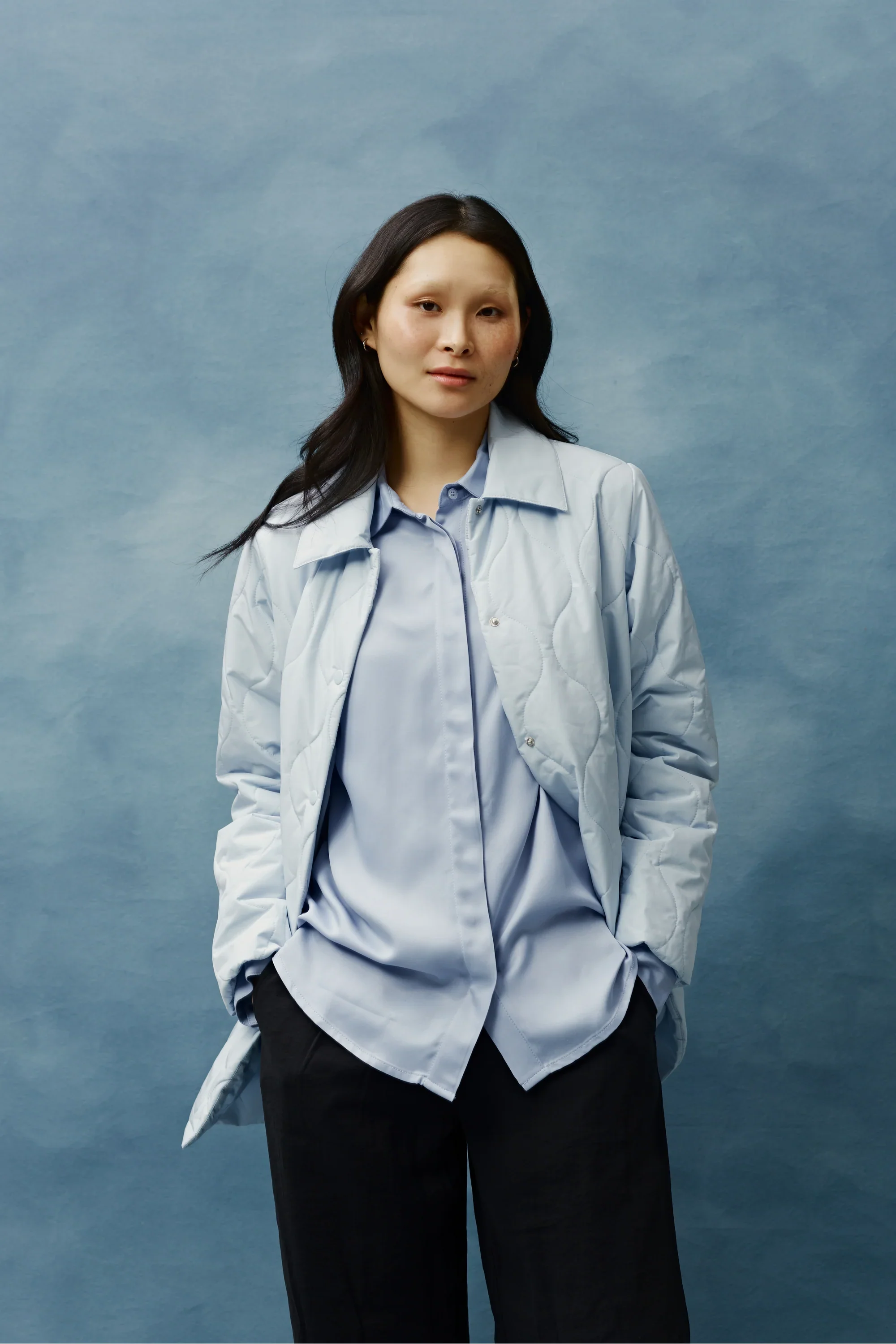 Selena Shirt, Sky Blue - Image 5
