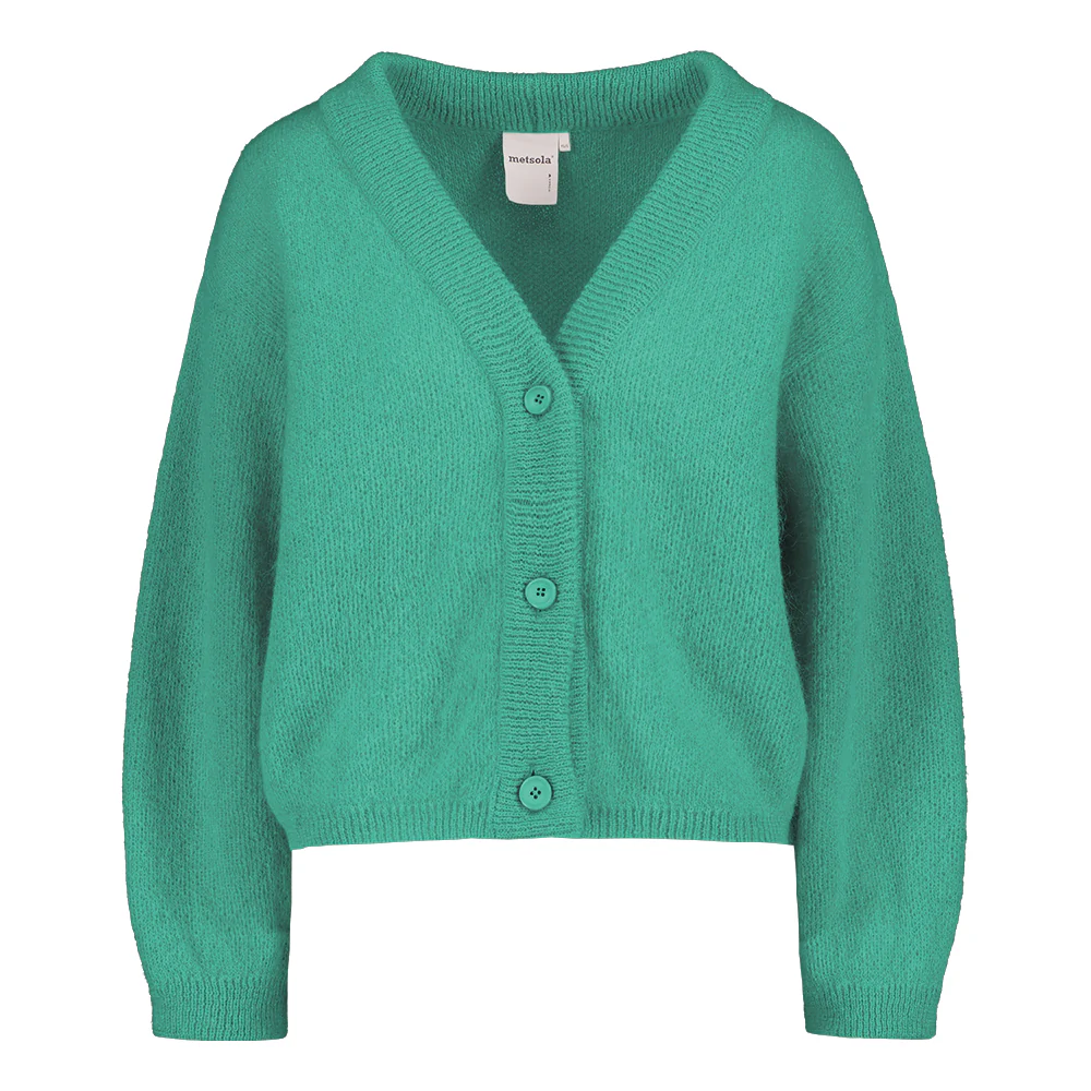 Short Cardigan, Wasabi - Image 4