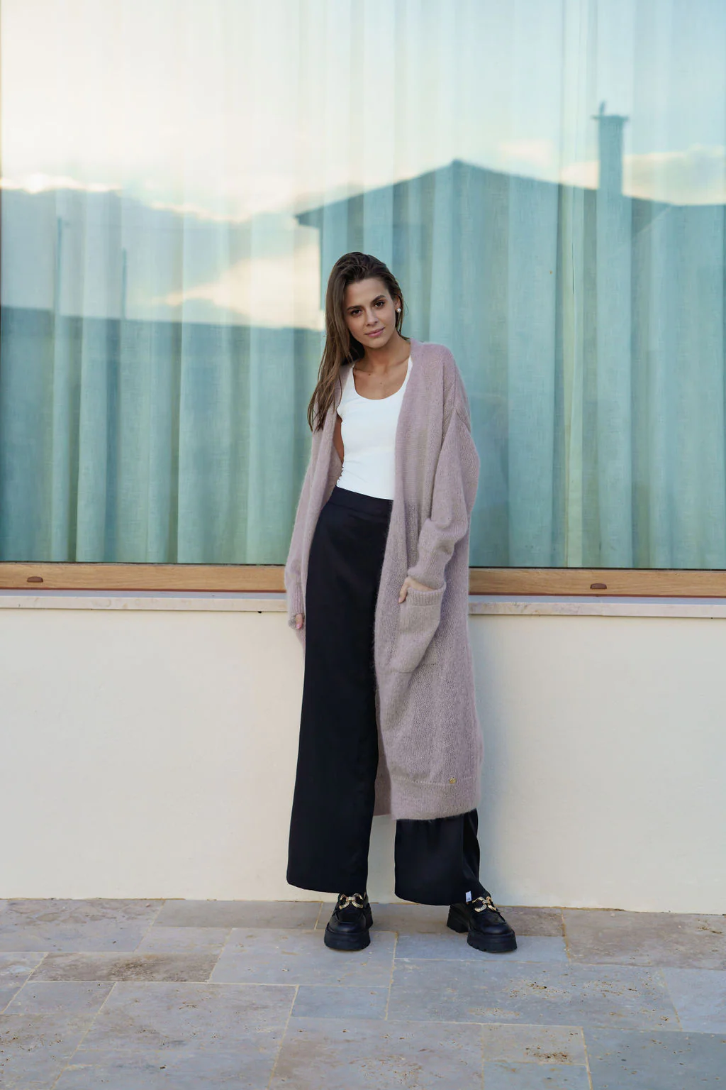 Sienna Cardigan, Harbor Mist - Image 5