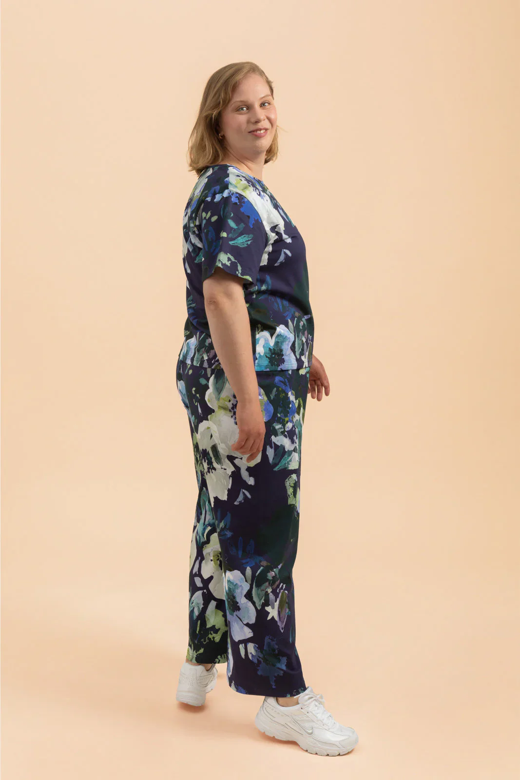 Soft Culottes, Blue Anemone - Image 6