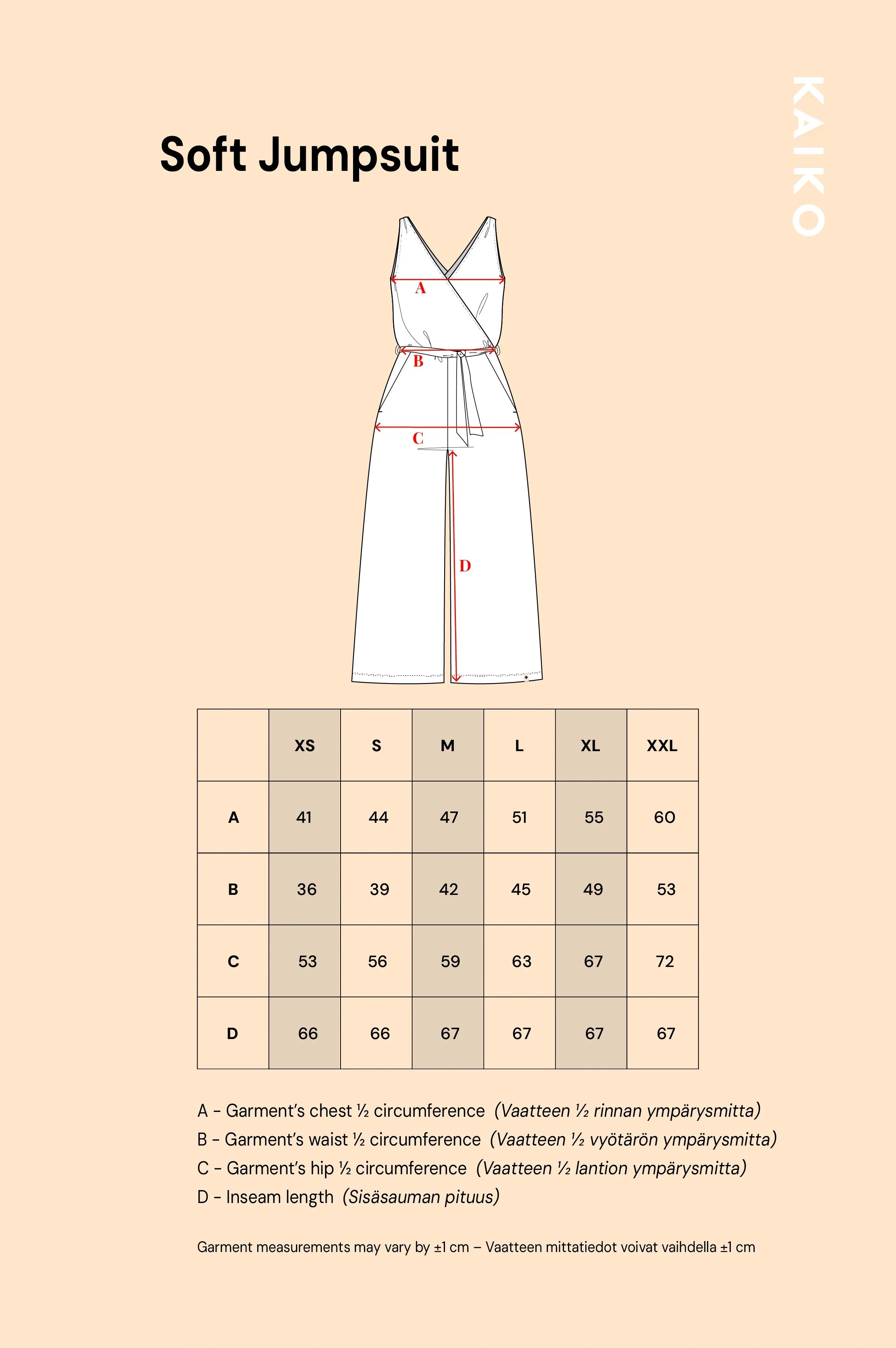 Soft Jumpsuit, Dark Blue - Image 3