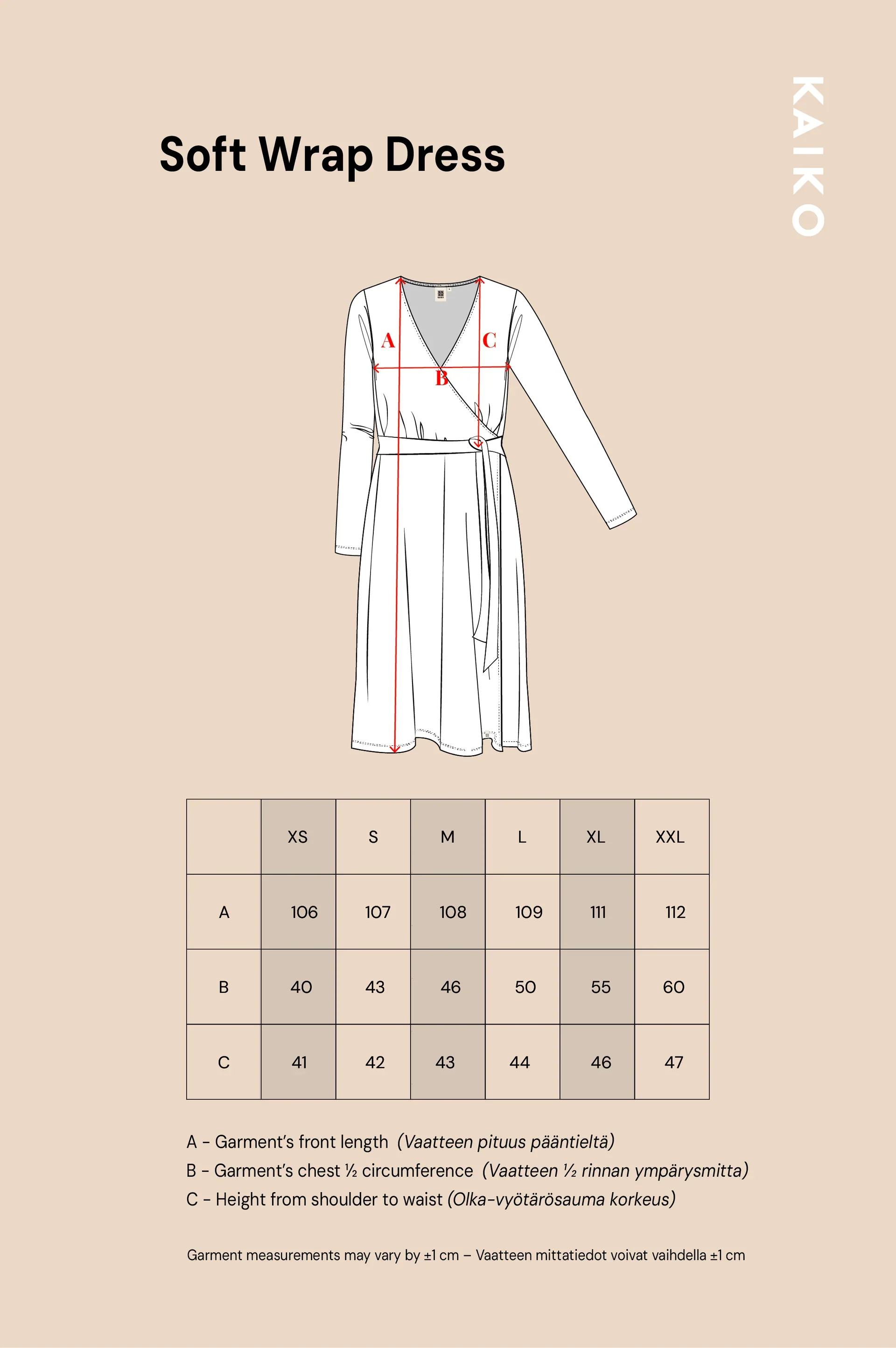 Soft Wrap Dress, Aquarelle Bloom - Image 9